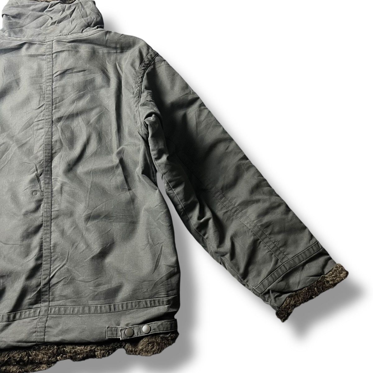 If Six Was Nine × Japanese Brand × Le Grande Bleu (L.G.B.) VINTAGE SOLJAH FUR LINED BONDAGE HEAVY JACKET Size US L / EU 52-54 / 3 - 13 Thumbnail