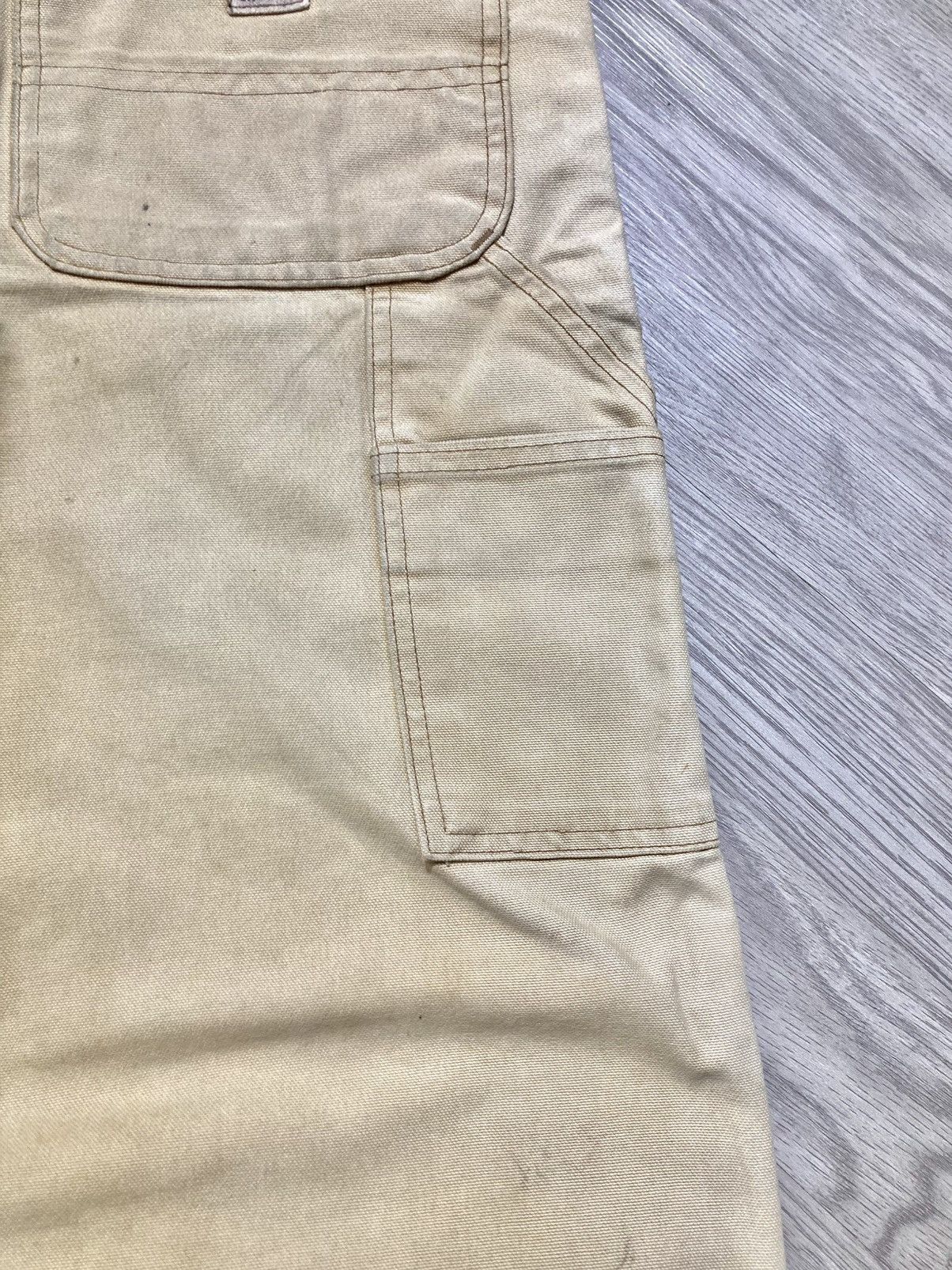 Carhartt 1990s Vintage Carhartt B11 BRN Carpenter Duck Pants Workwear Size US 32 / EU 48 - 7 Thumbnail
