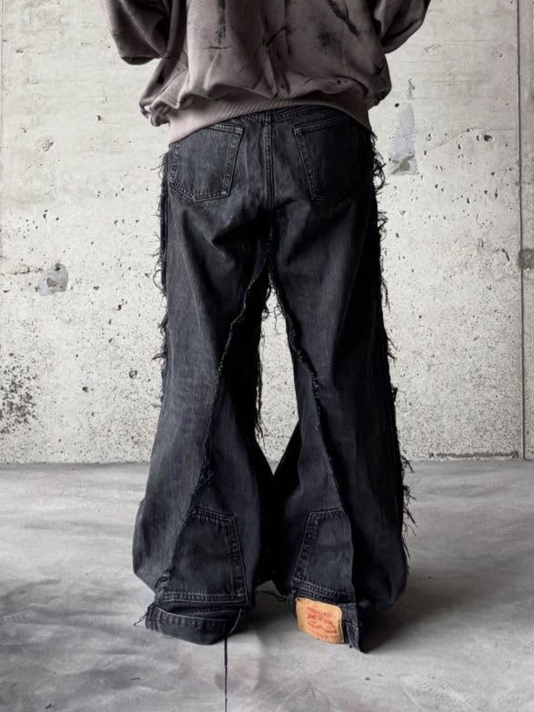 Levi's Vintage 90's Levi's x gap Custom Kapital Style baggy Jeans Size US 30 / EU 46 - 3 Thumbnail
