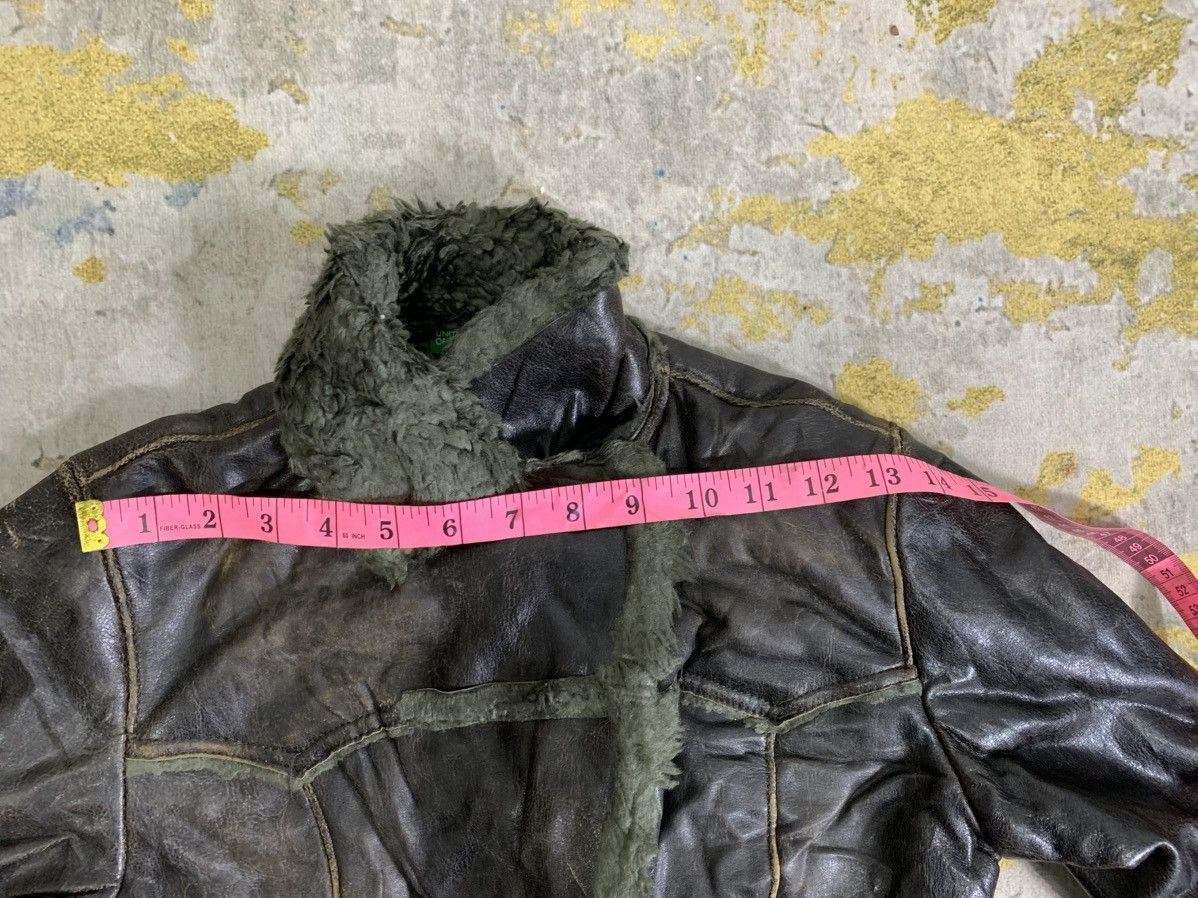 Vintage Vintage UCB Shearling Faux Fur Jacket Size XS / US 0-2 / IT 36-38 - 11 Thumbnail