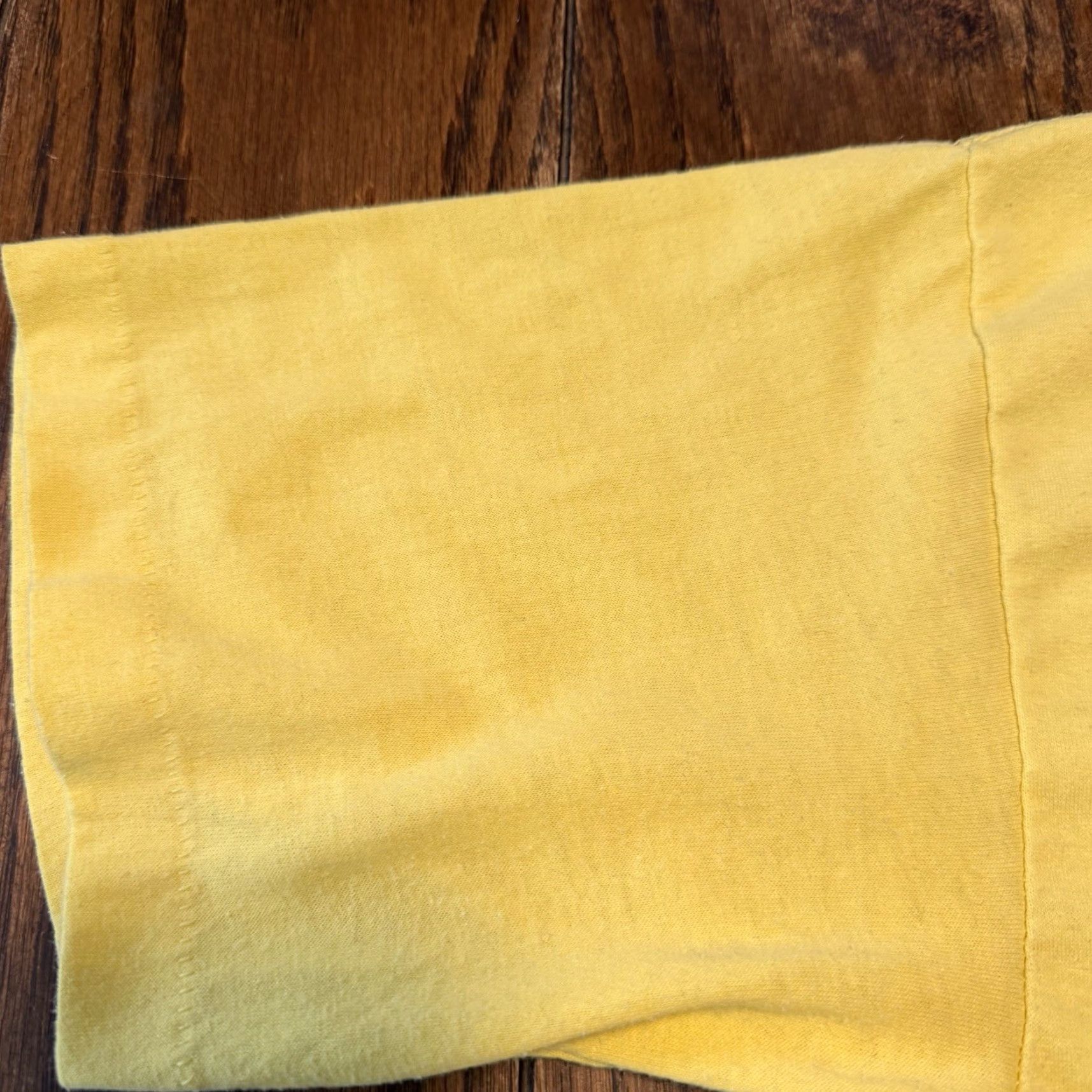 Vintage VINTAGE Royal Caribbean Im Shipshape Single Stitch T Shirt Large USA Made Unisex Adults 80s 90s Cruise Logo Yellow Cotton Polyester Shirt Size US L / EU 52-54 / 3 - 3 Thumbnail