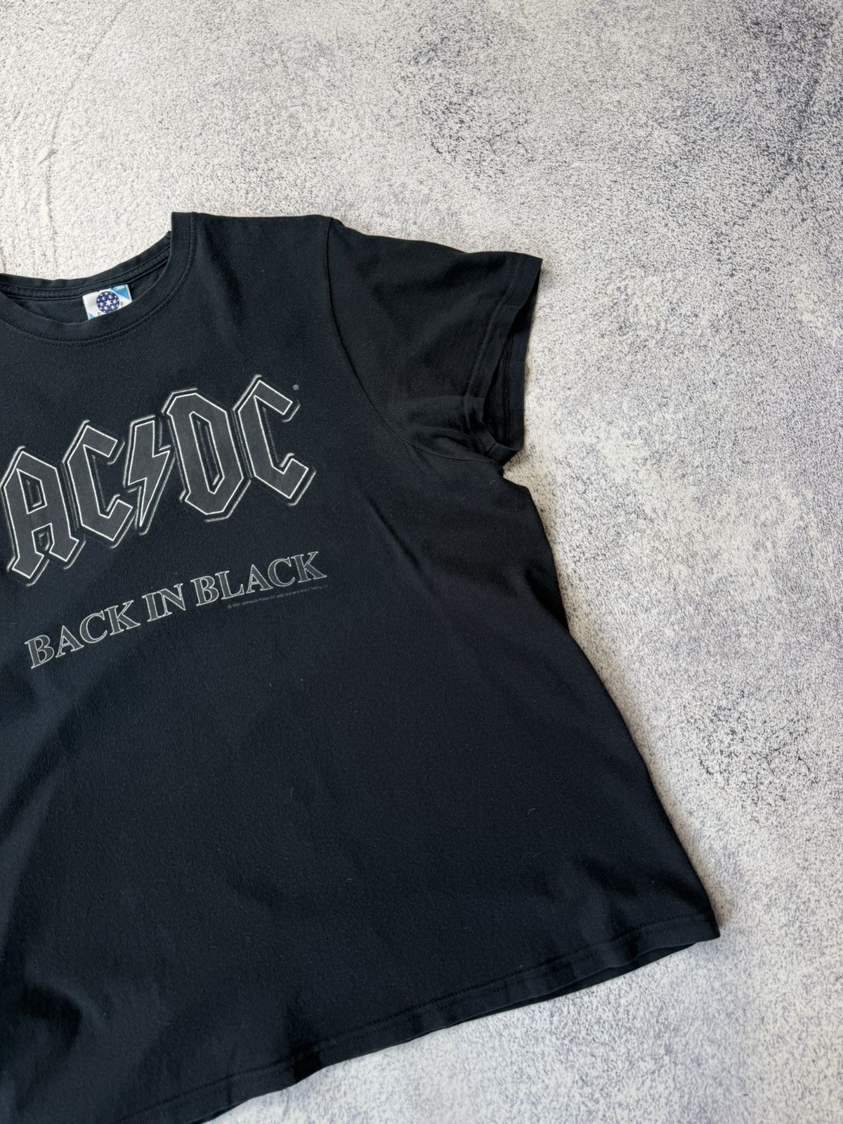 AC/DC Vintage AC/DC Back in Black 2004 T-shirts tour tee Size US L / EU 52-54 / 3 - 7 Thumbnail