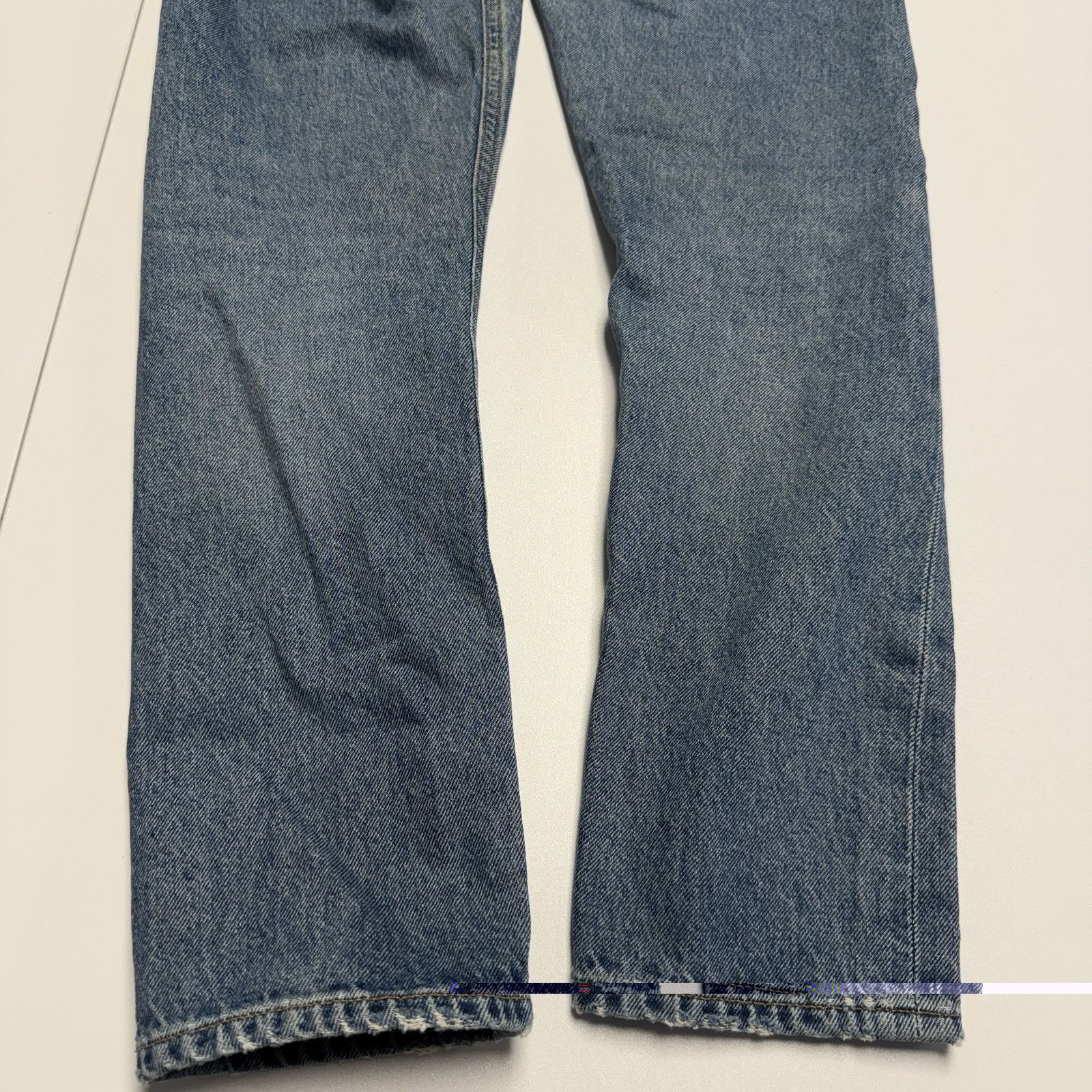 Agolde Talula x Agolde Jeans Womens 24 (27x27) Blue High Rise Taper Size 24" / US 00 / IT 34 - 5 Thumbnail
