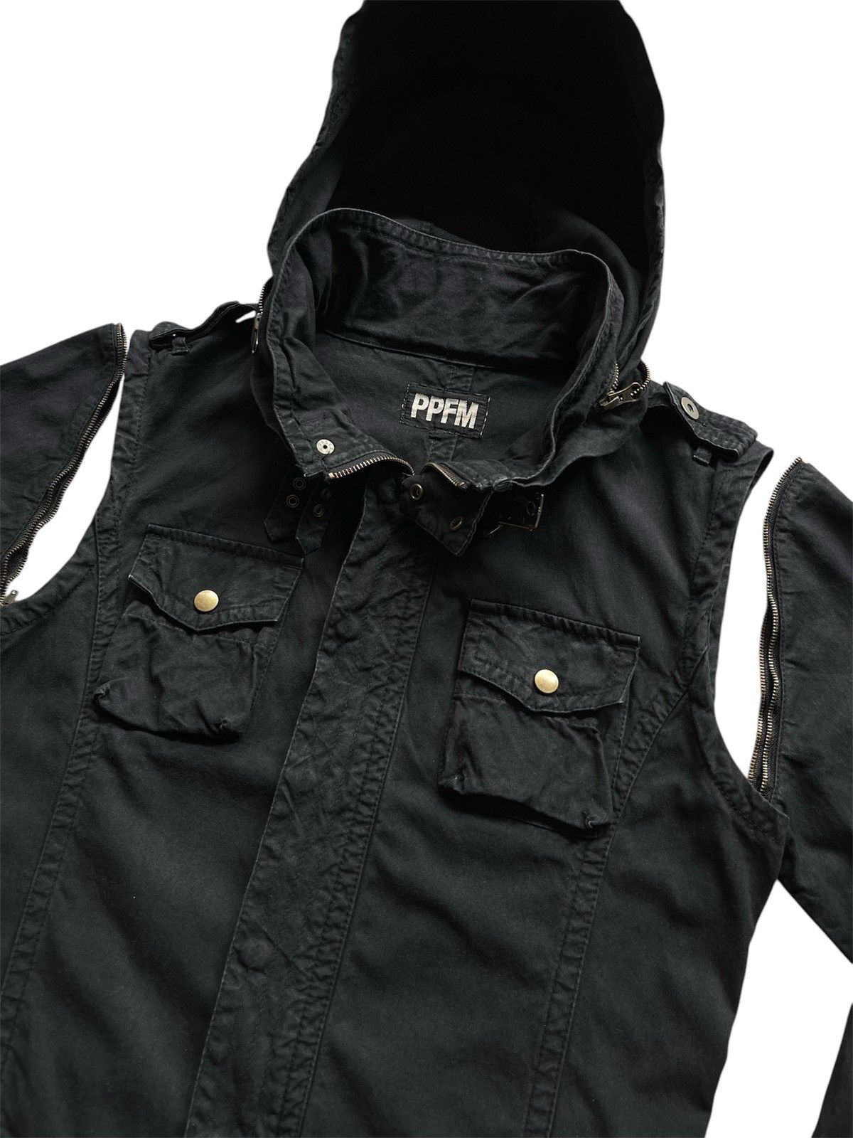 If Six Was Nine PPFM Punk Bondage Jacket Lgb Style Size US L / EU 52-54 / 3 - 4 Thumbnail