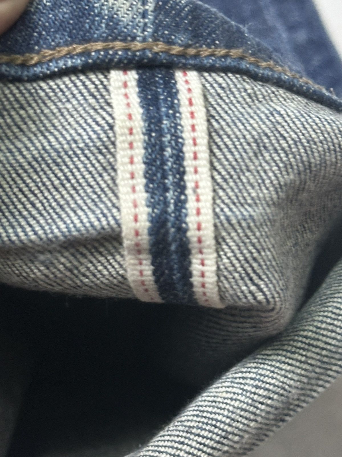 Uniqlo UNIQLO Selvedge Denim Kaihara Jeans SlimFit Style Faded Wash Size US 35 - 16 Thumbnail