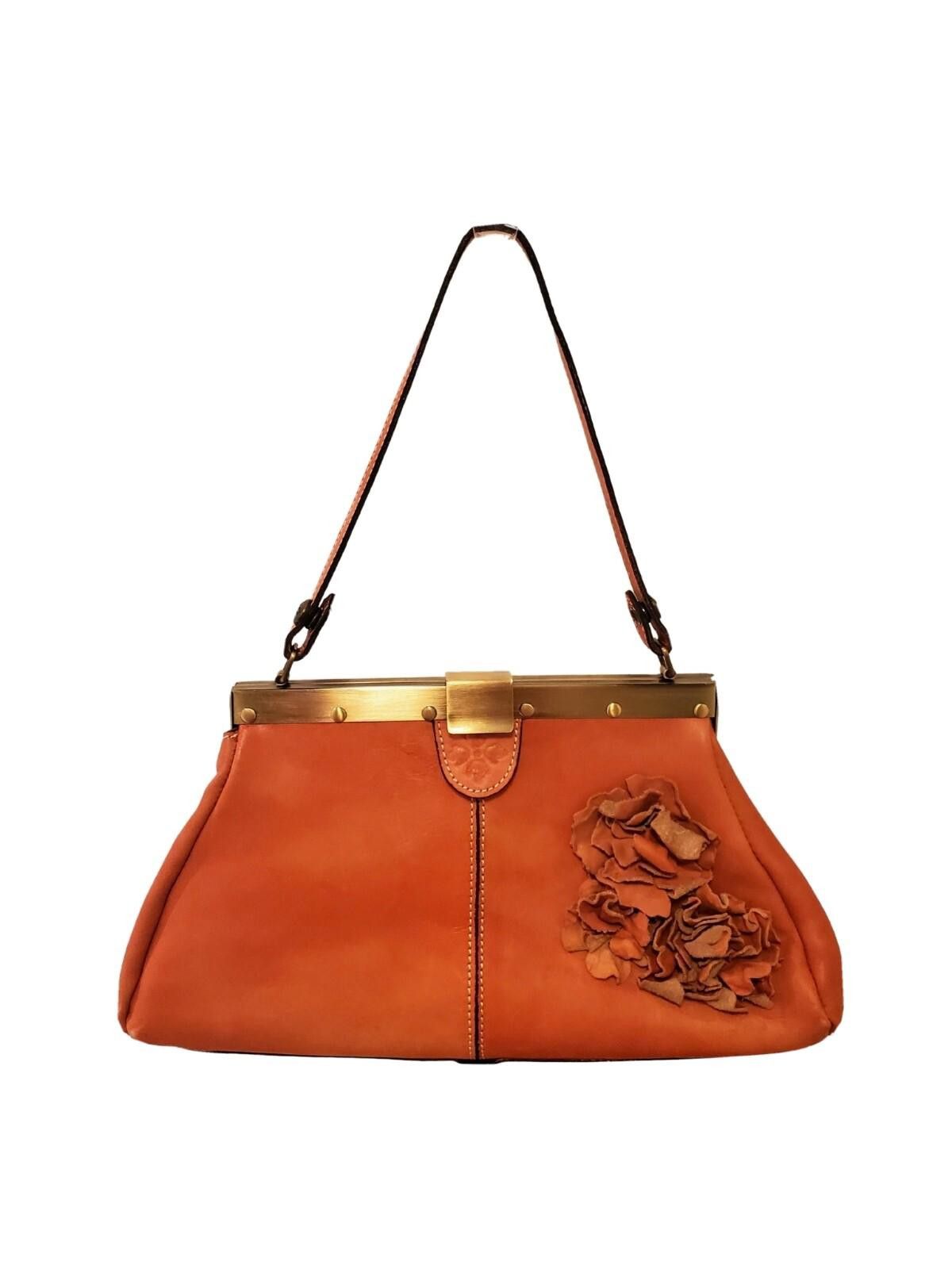 Patricia Nash Rare Patricia Nash Pink Leather Ferraro Handbag Pink Leather Size ONE SIZE - 1 Thumbnail