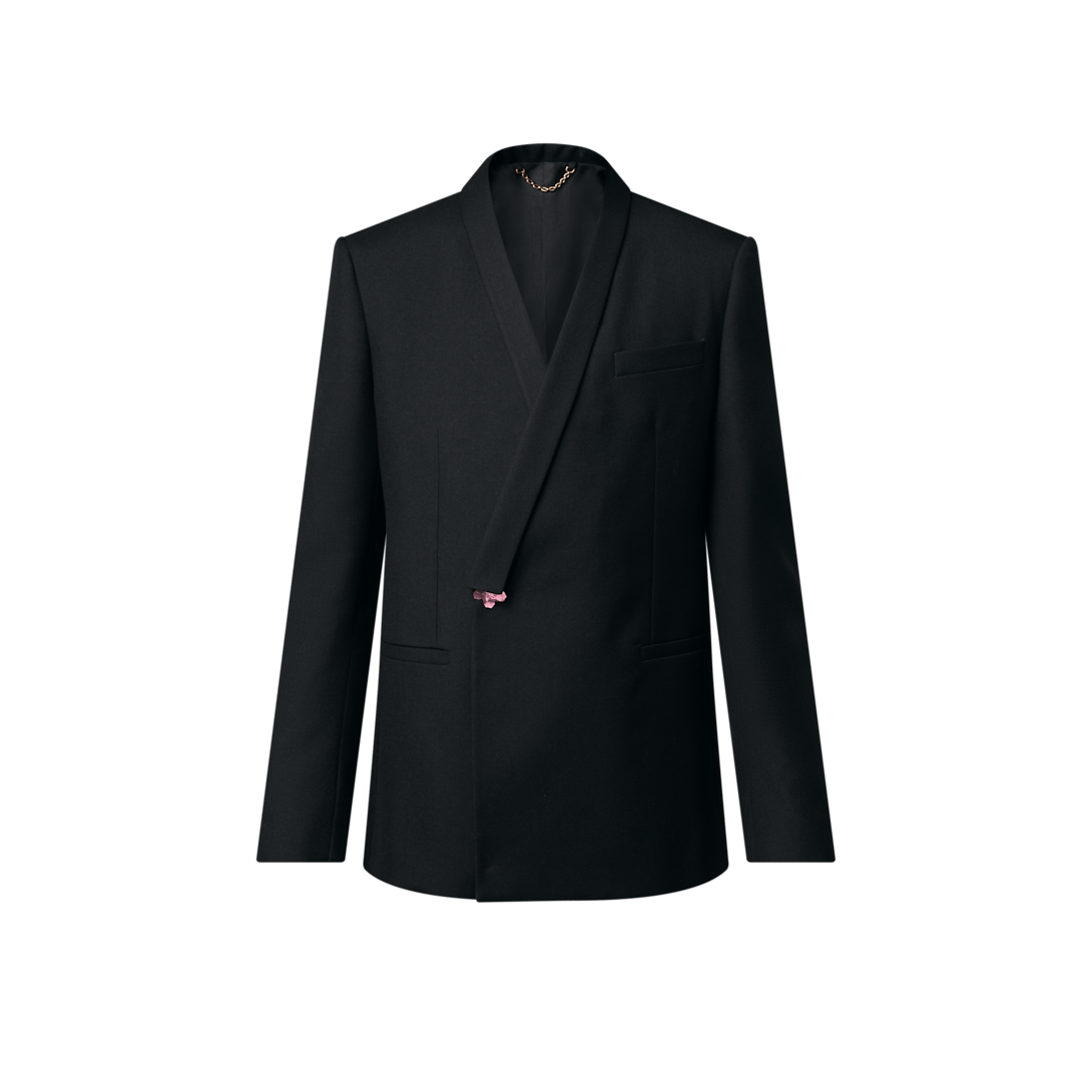 Louis Vuitton Tailored Kimono Double-Breasted Jacket Size US L / EU 52-54 / 3 - 1 Preview
