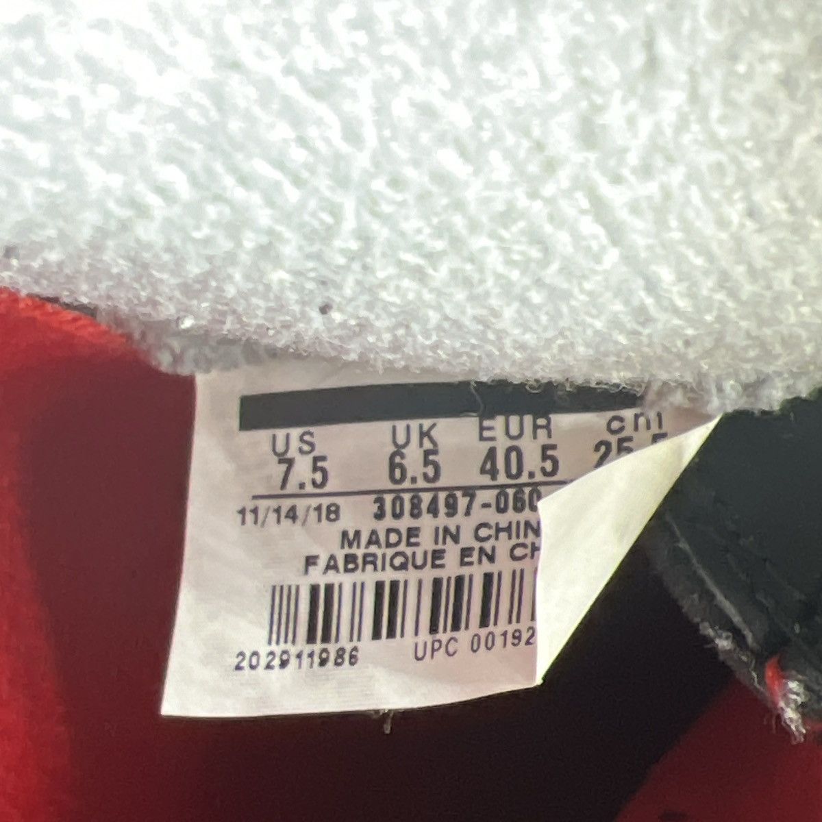 Jordan Brand Air Jordan 4 bred Size US 7.5 / EU 40-41 - 9 Thumbnail