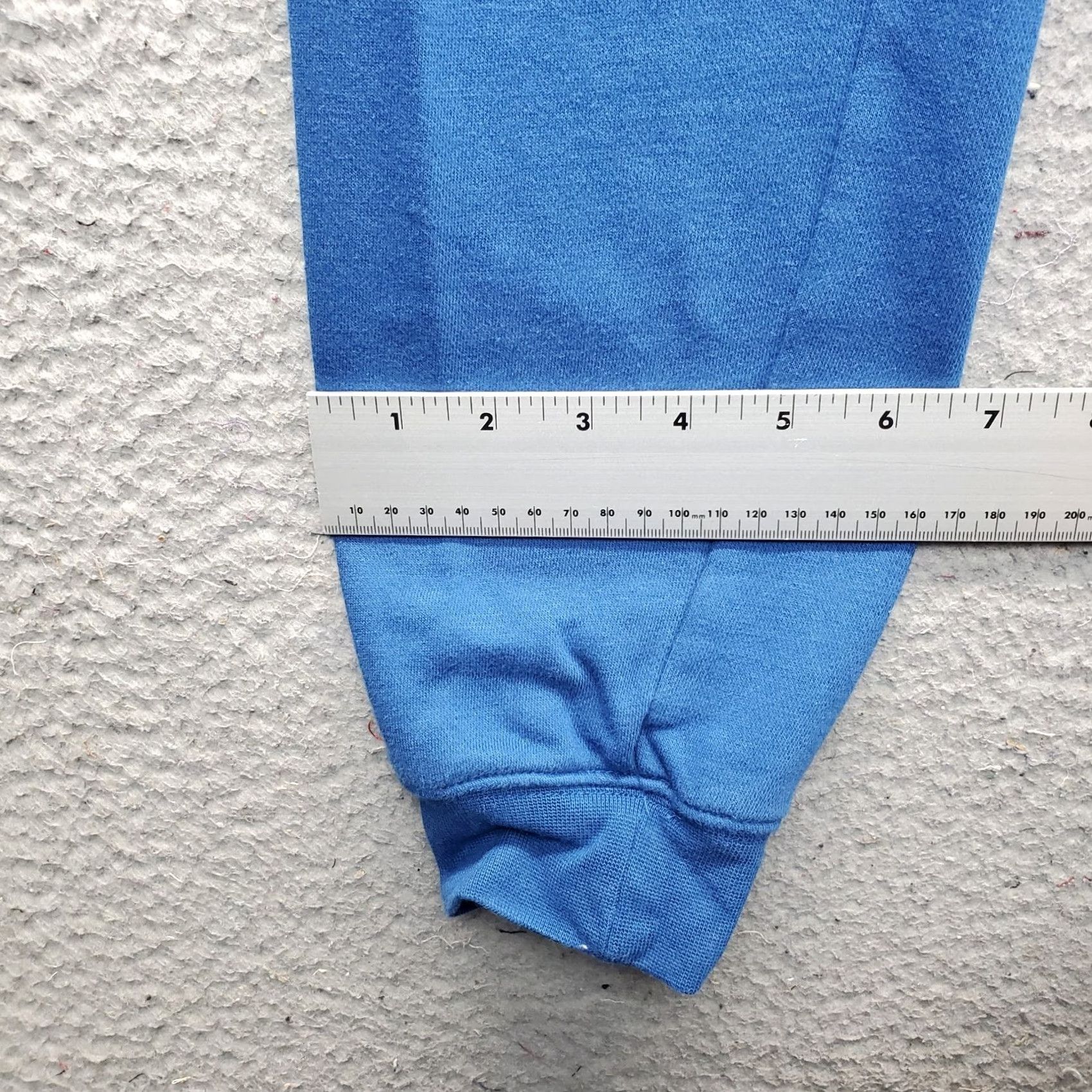 Nike Nike Womens XS Blue Embroidered Logo Sweatpants Elastic Waist Drawstring Tapered Slub - Size XS Womens Nike Sweatpants Size 26" / US 2 / IT 38 - 5 Thumbnail