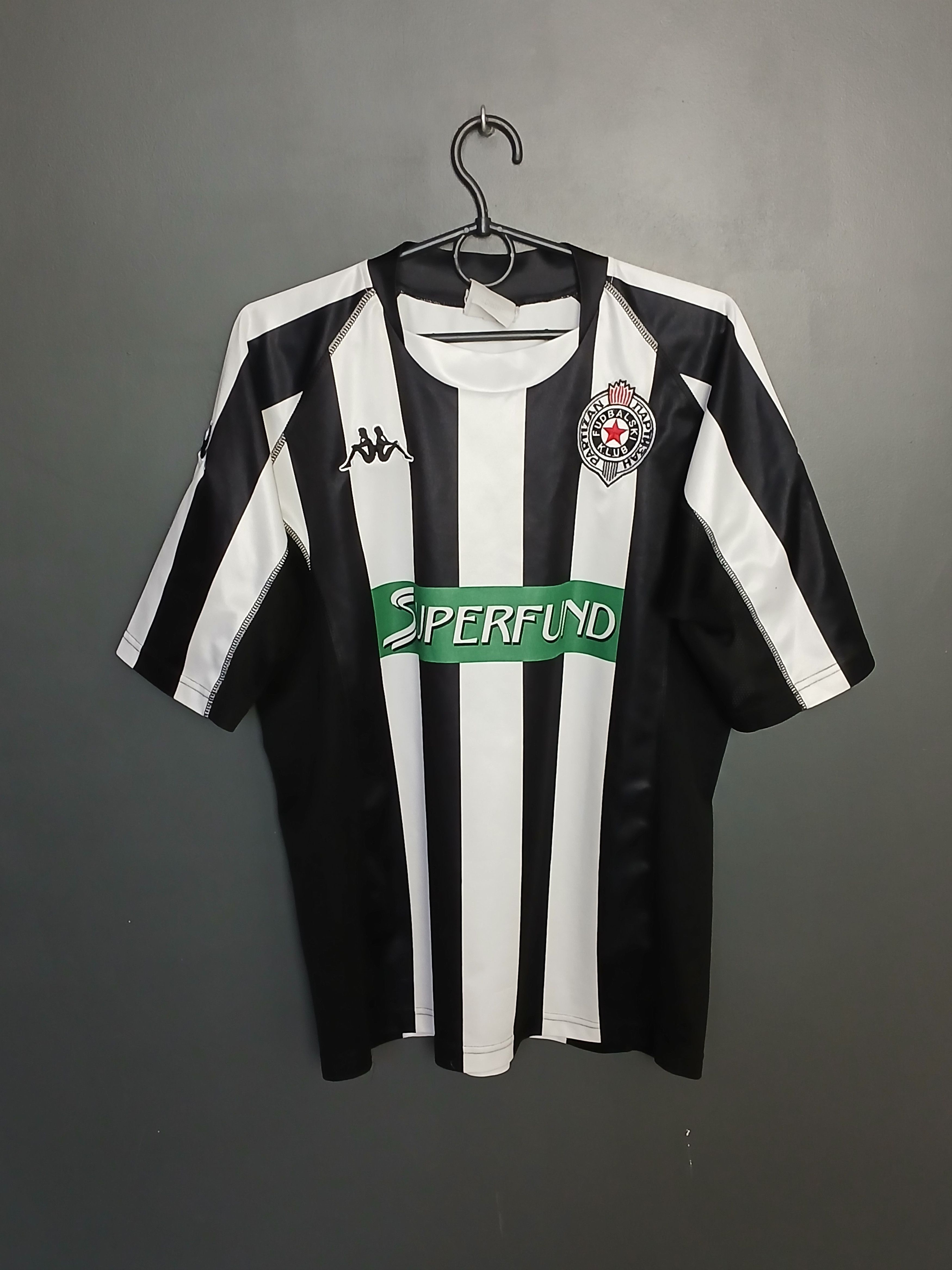 Other Partizan Belgrade 2003/2004 Home Football Jersey T-Shirt Size US M / EU 48-50 / 2 - 1 Thumbnail