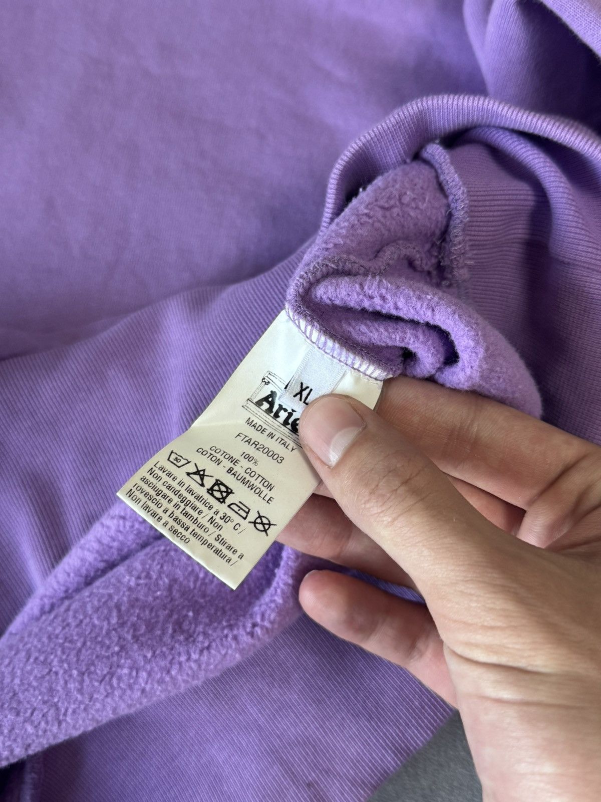 Aries Aries purple men’s sweatshirt size XL Italy brand Size US XL / EU 56 / 4 - 7 Thumbnail