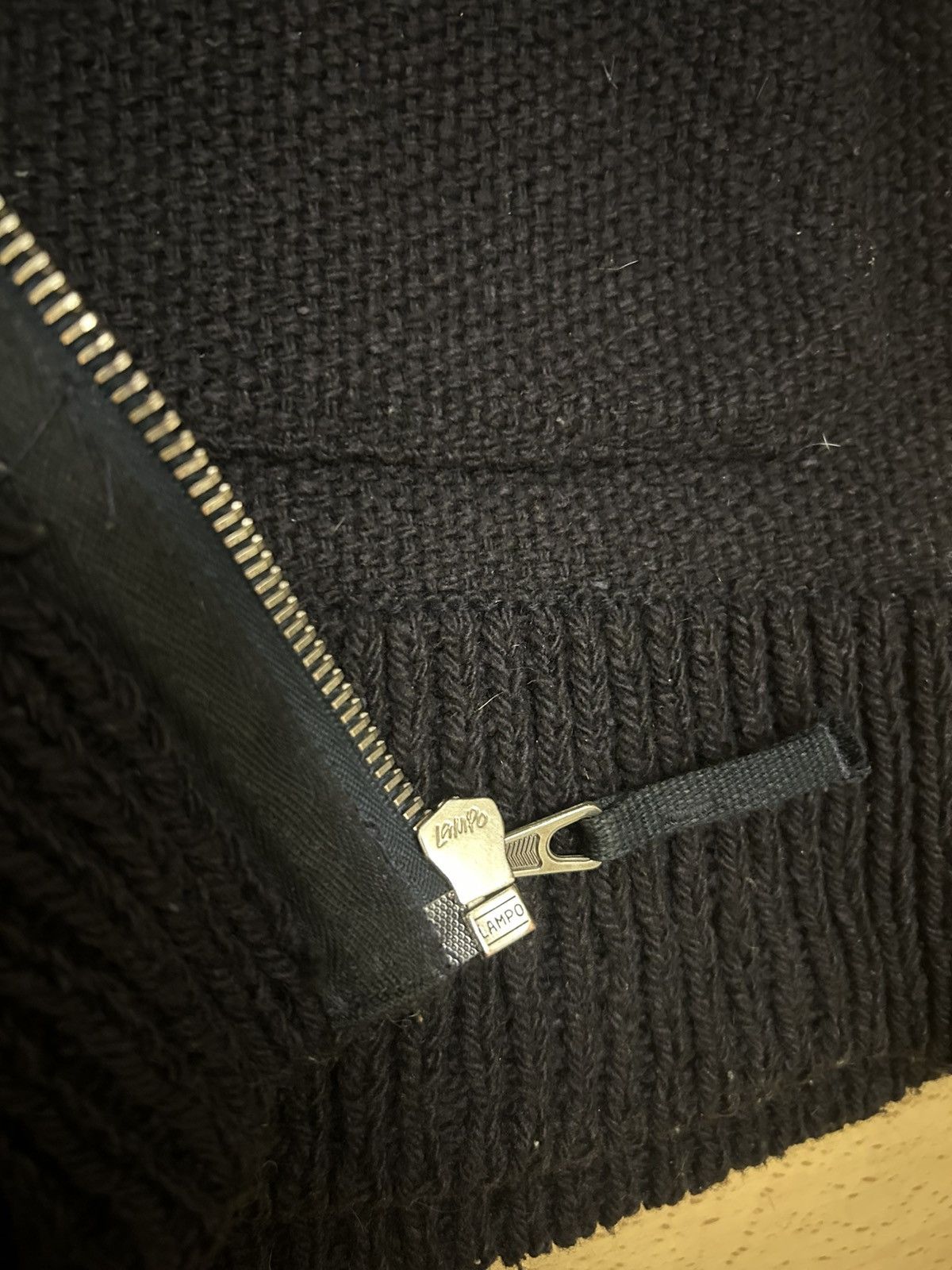 Stone Island Stone Island zip-up knit hoodie Paul Harvey/2001AW Size US L / EU 52-54 / 3 - 7 Thumbnail