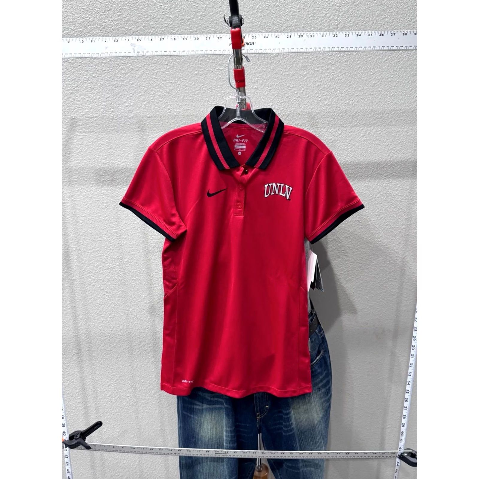 Nike Nike WOMENS UNLV POLO SHIRT M Multicolor Size M / US 6-8 / IT 42-44 - 3 Thumbnail