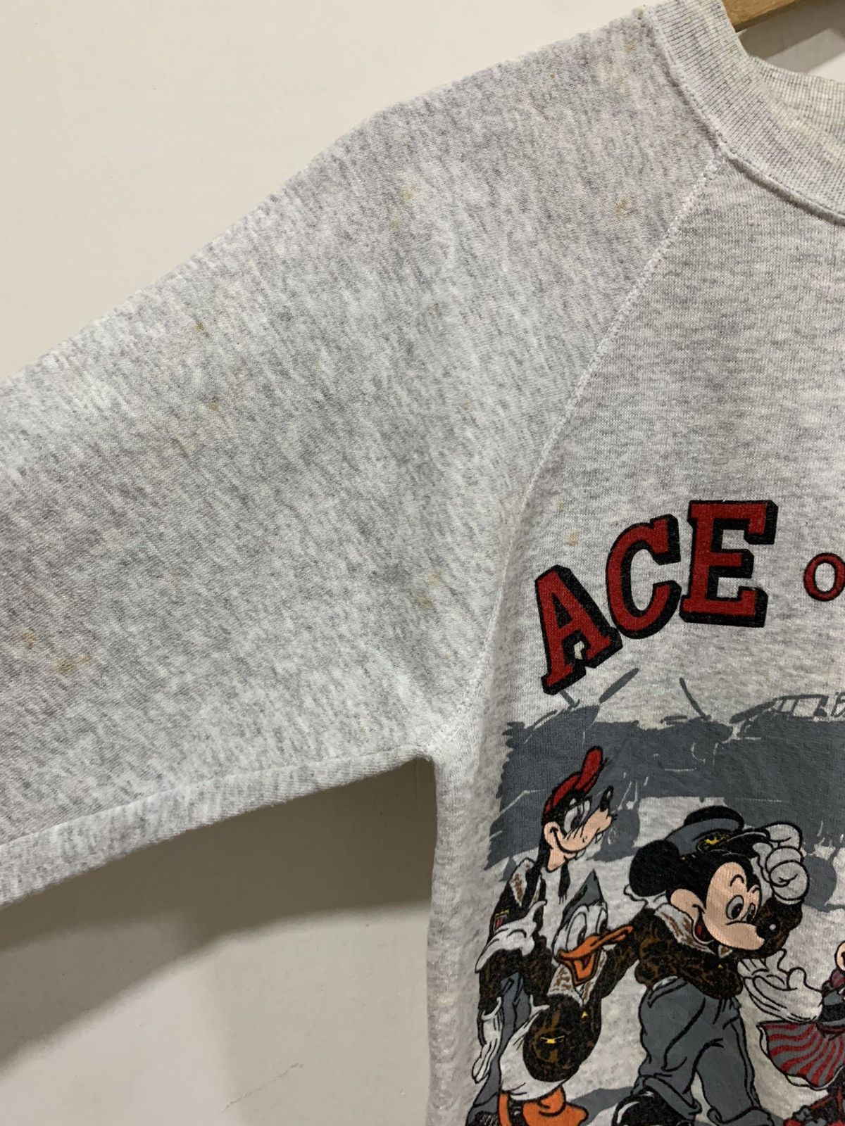 Arc'teryx × Mickey Mouse × Vintage Vintage Mickey Ace Of Aces Sweatshirt S Size US S / EU 44-46 / 1 - 9 Thumbnail