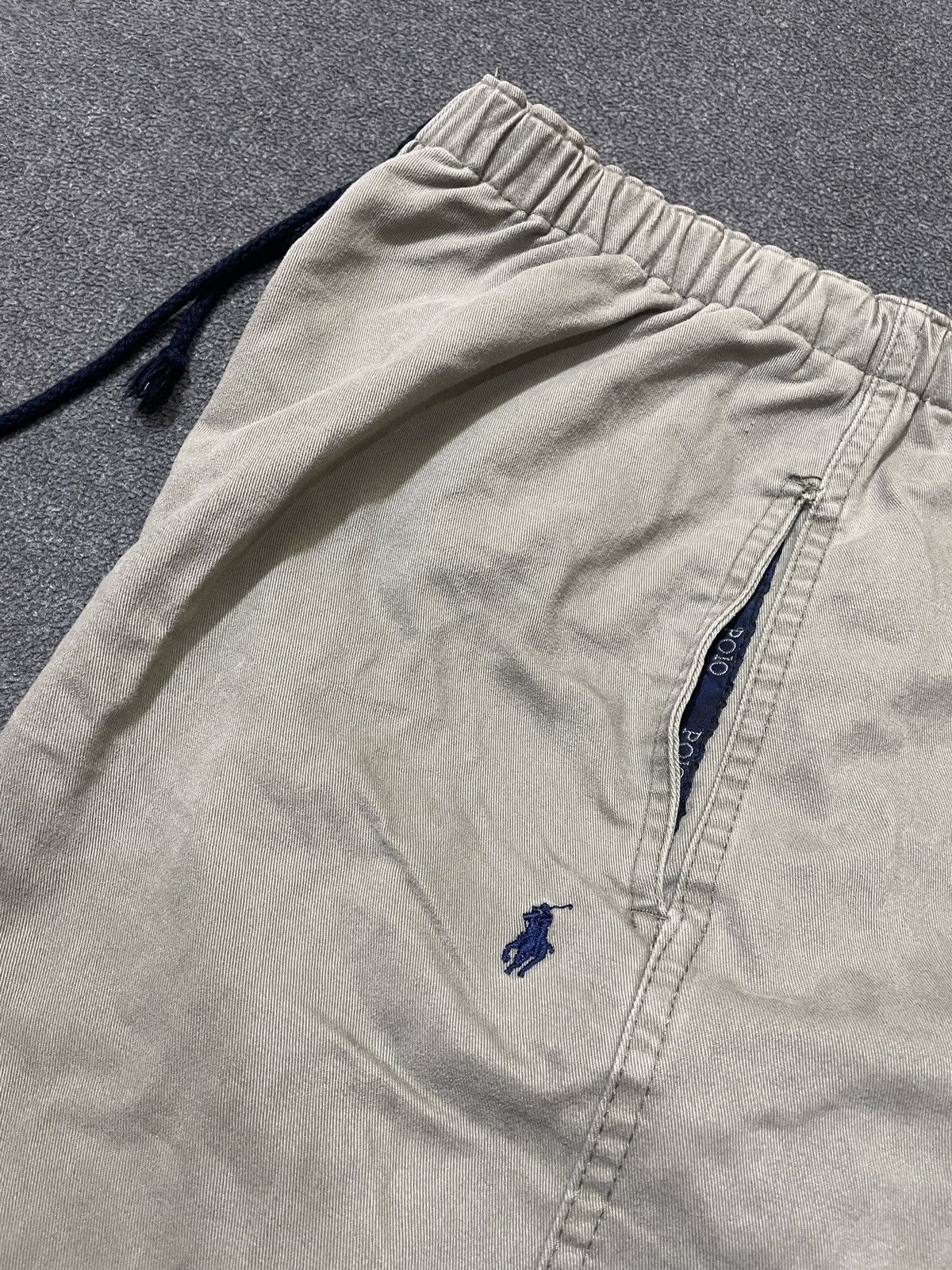 Polo Ralph Lauren Vintage Polo Ralph Lauren Loose Baggy Faded Distressed Pants Size US 30 / EU 46 - 2 Thumbnail