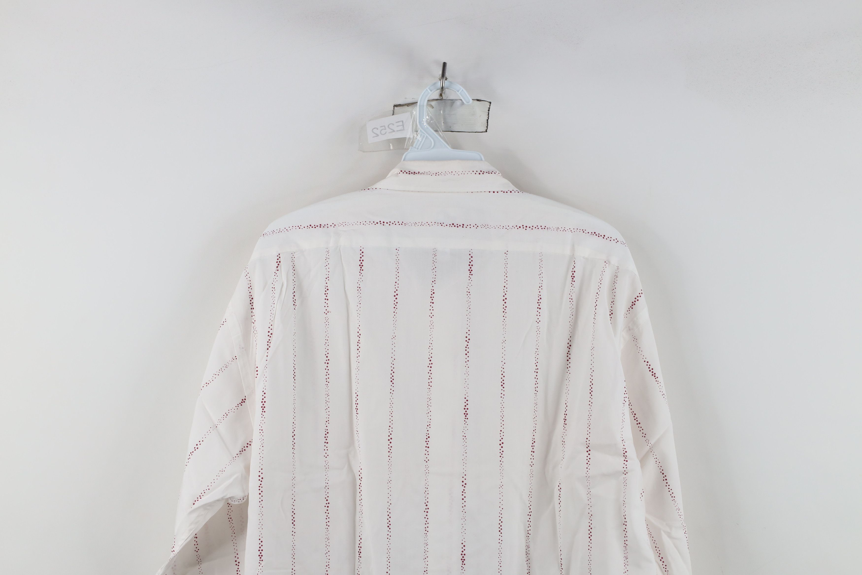 Vintage Vintage 90s Streetwear Polka Dot Sheer Collared Button Shirt Size US M / EU 48-50 / 2 - 13 Thumbnail