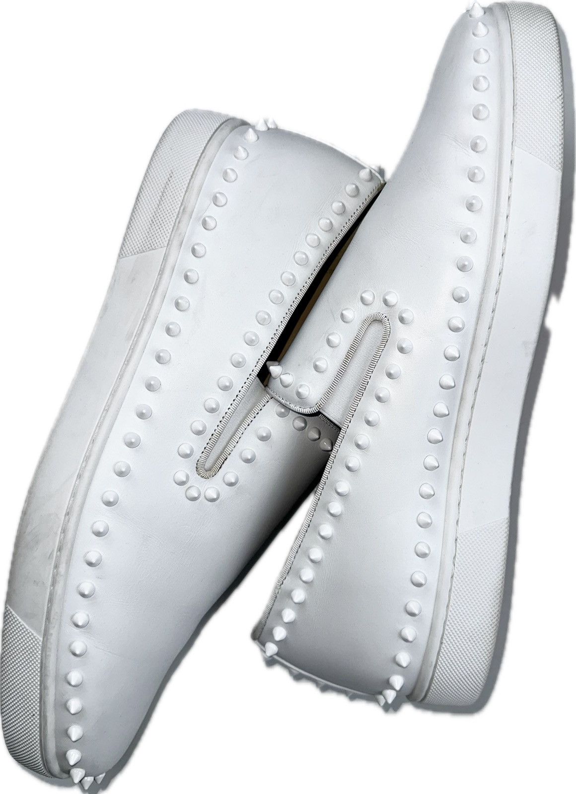 Christian Louboutin Christian Louboutin Suede Sneakers Size US 13 / EU 46 - 1 Thumbnail