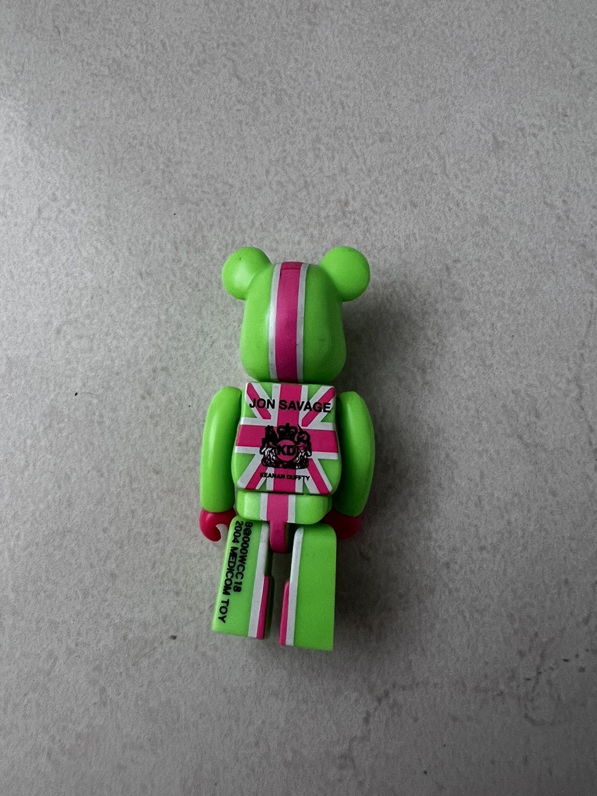 Medicom Toy Medicom Bearbrick England's Dreaming Keanan Duffty KD 2004 Size ONE SIZE - 5 Thumbnail