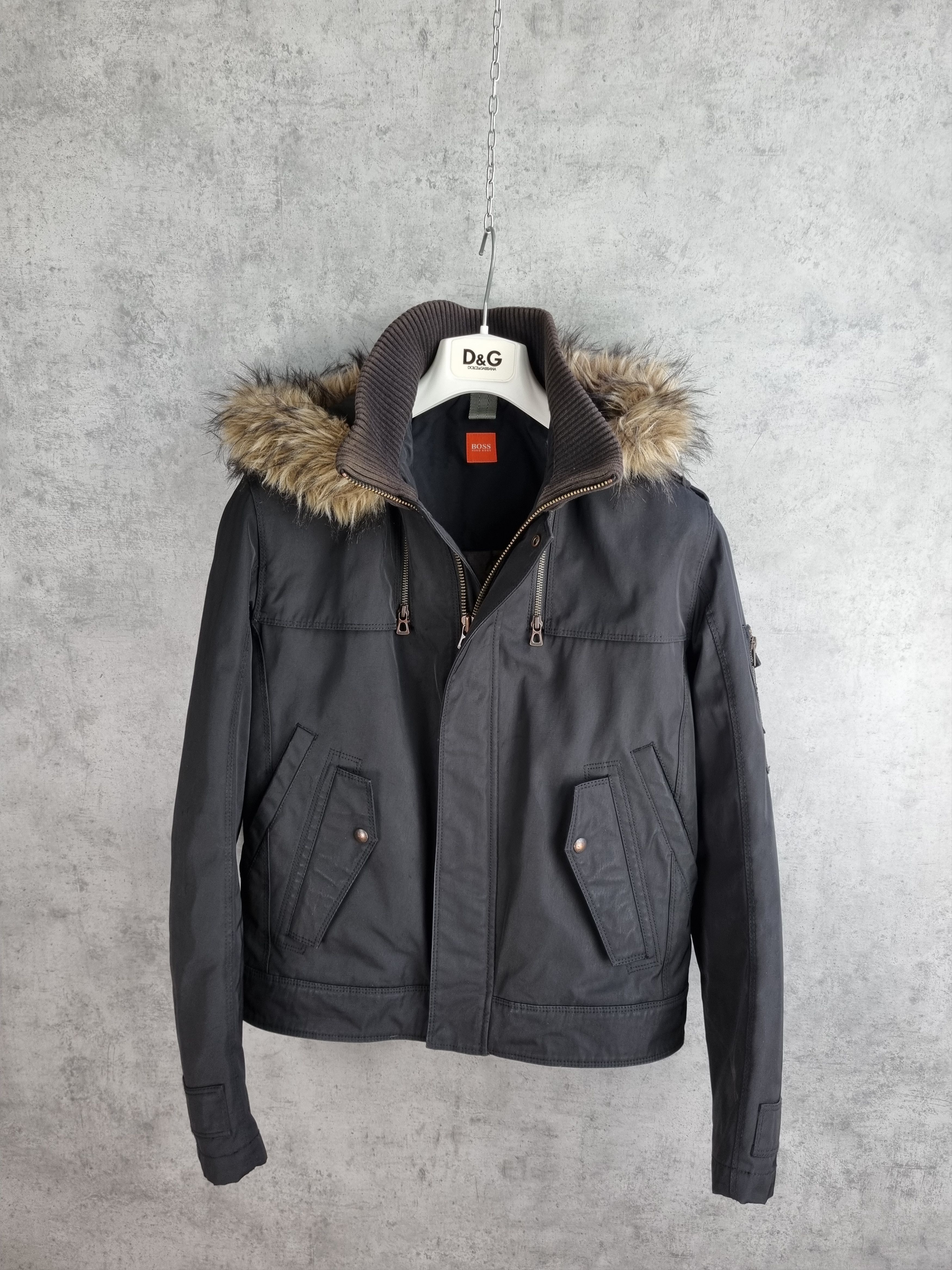 Hugo Boss × Vintage Hugo Boss Water Repellent Biker Jacket Size US M / EU 48-50 / 2 - 9 Thumbnail