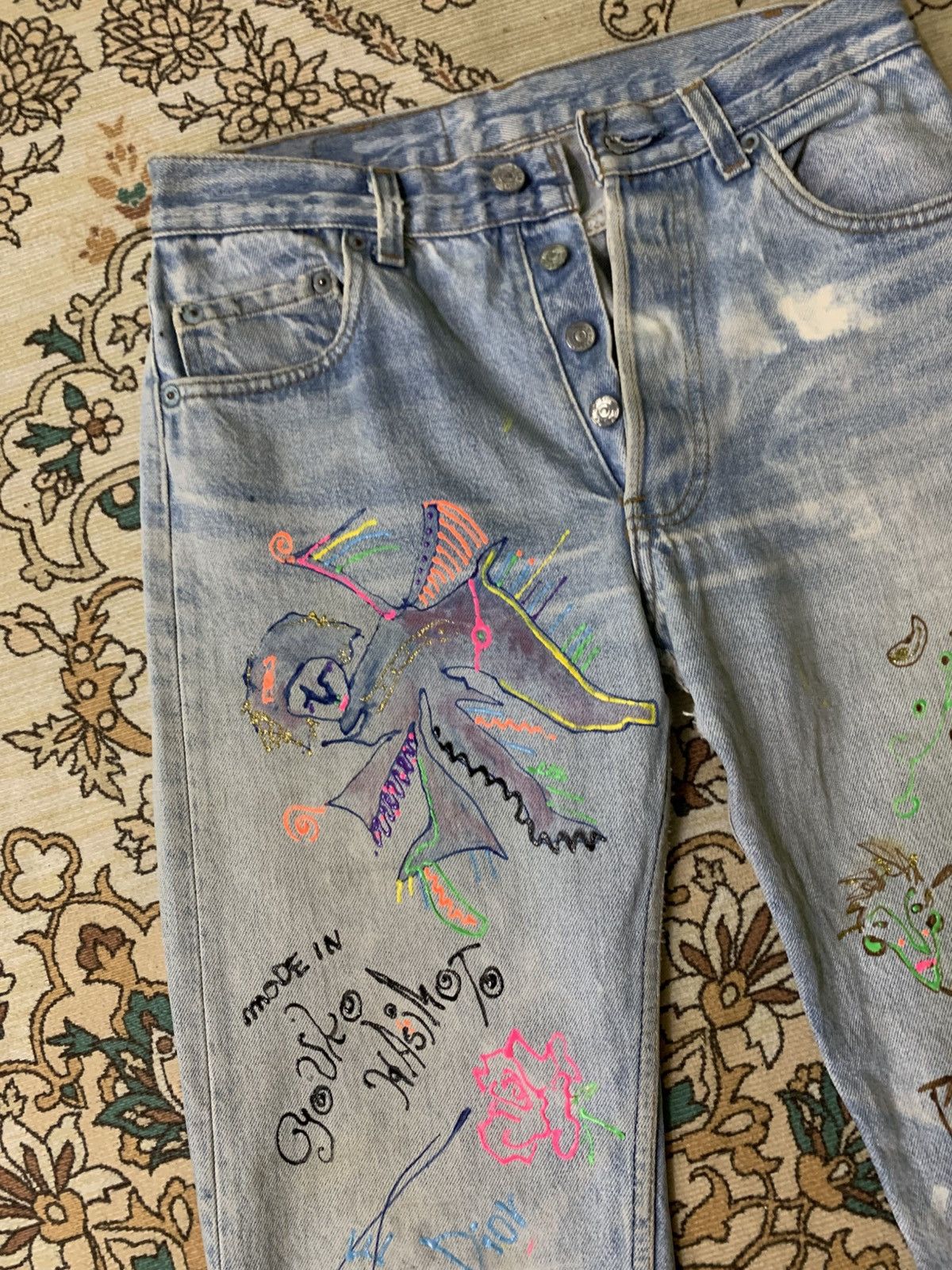 Levi's × Vintage VINTAGE 80s LEVIS USA Size US 28 / EU 44 - 4 Thumbnail