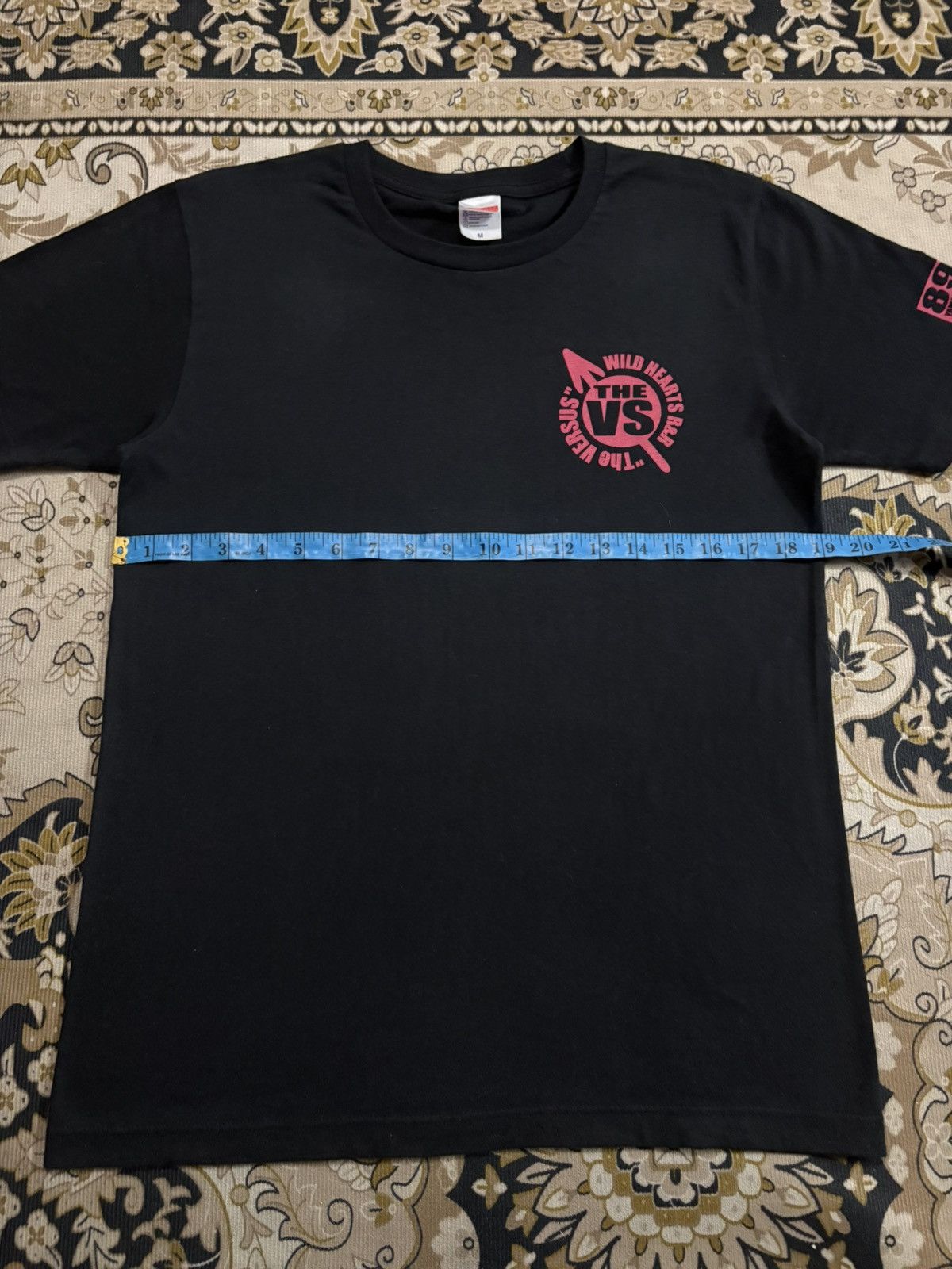 Band Tees Japanese Brand wild Hearts ROCK N ROLL Tee Size US M / EU 48-50 / 2 - 7 Thumbnail
