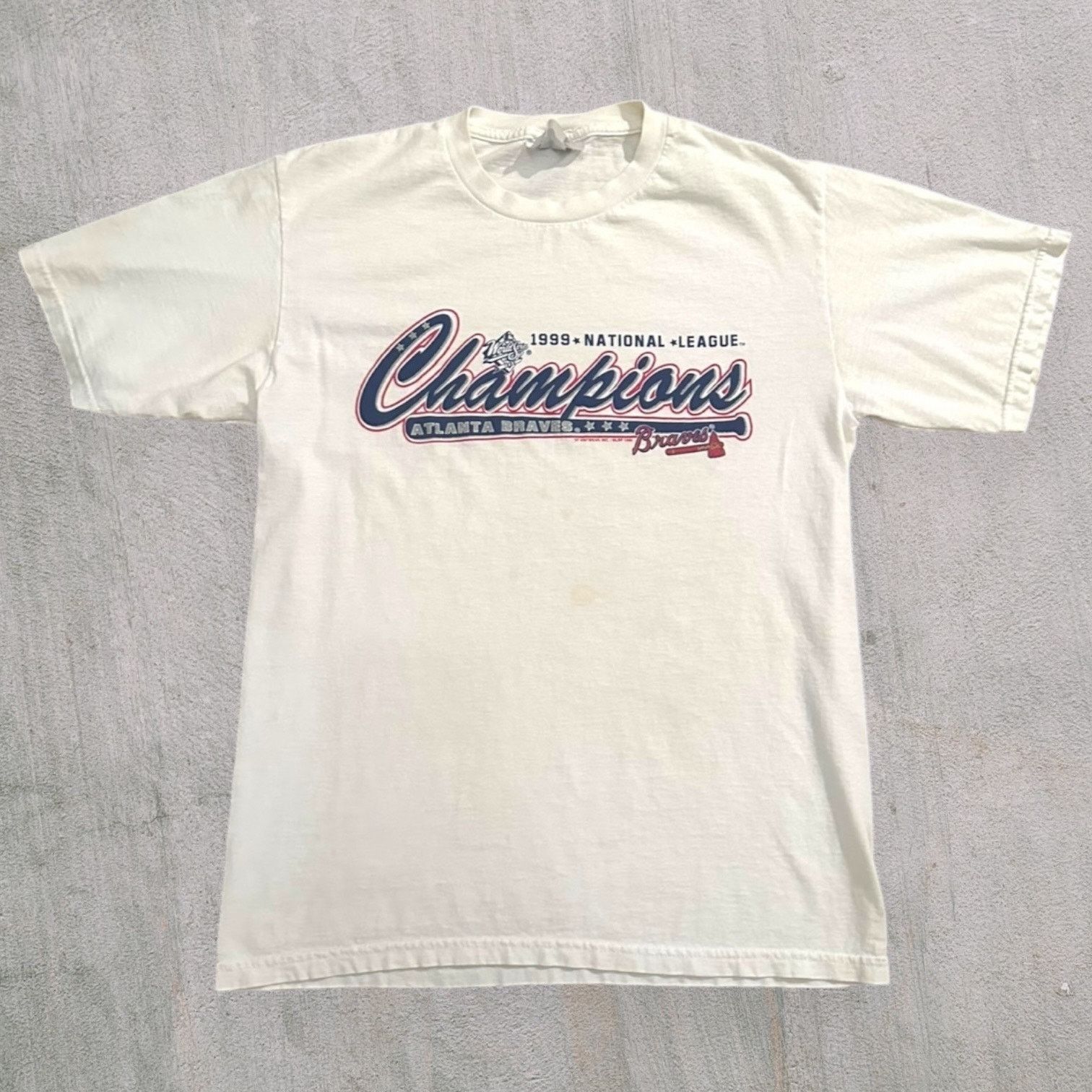 MLB 1999 Braves baseball tee Size US M / EU 48-50 / 2 - 1 Thumbnail
