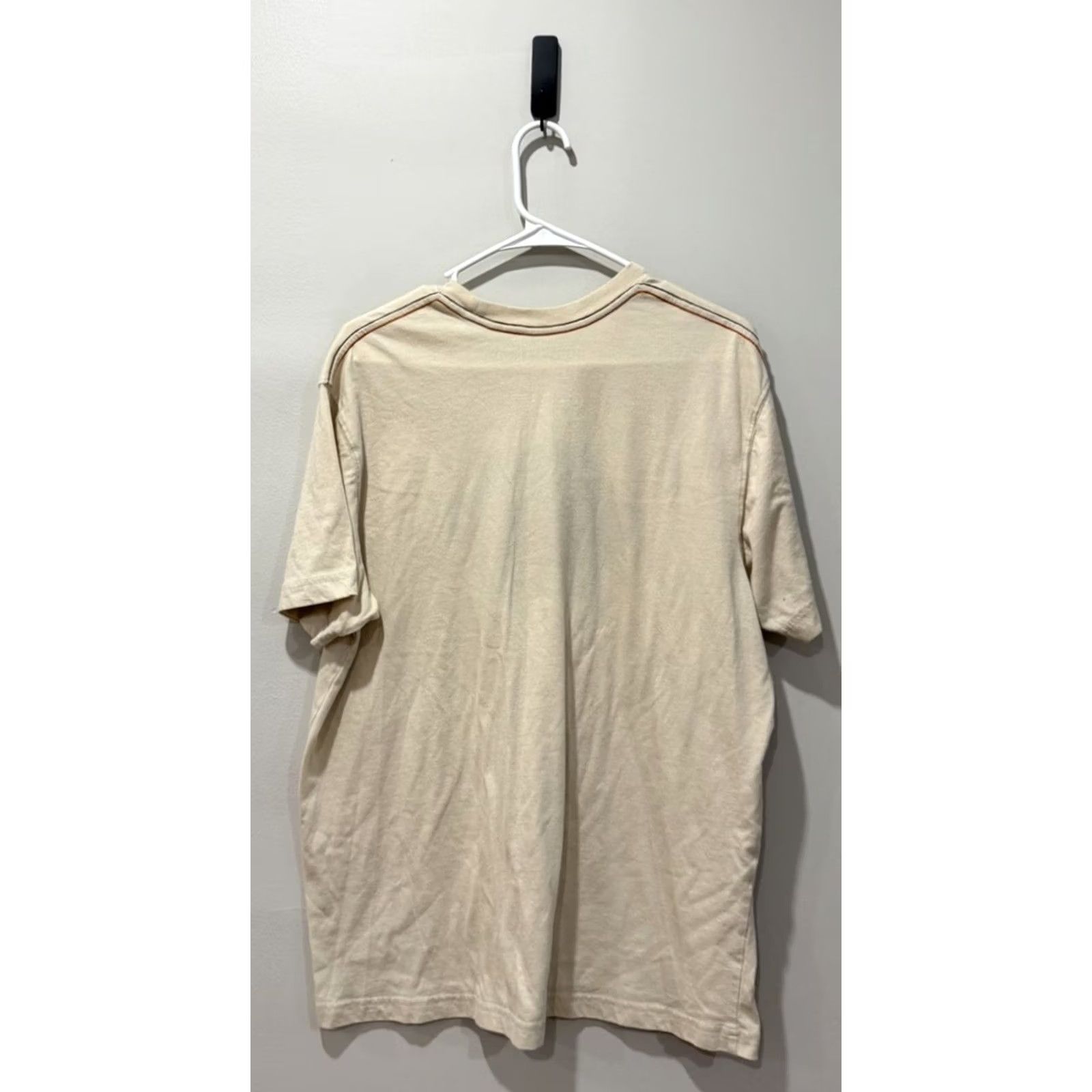 Howler Brothers Howler Brothers T Shirt Mens L Heed The Call Howler Head Casual Cotton 90s Beige Short Sleeve Crew Neck Graphic Print (Regular) Men Size US L / EU 52-54 / 3 - 2 Thumbnail