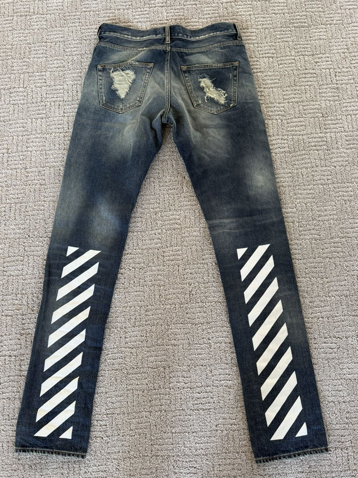 Off-White OffWhite Denim Jeans Size US 32 / EU 48 - 2 Thumbnail