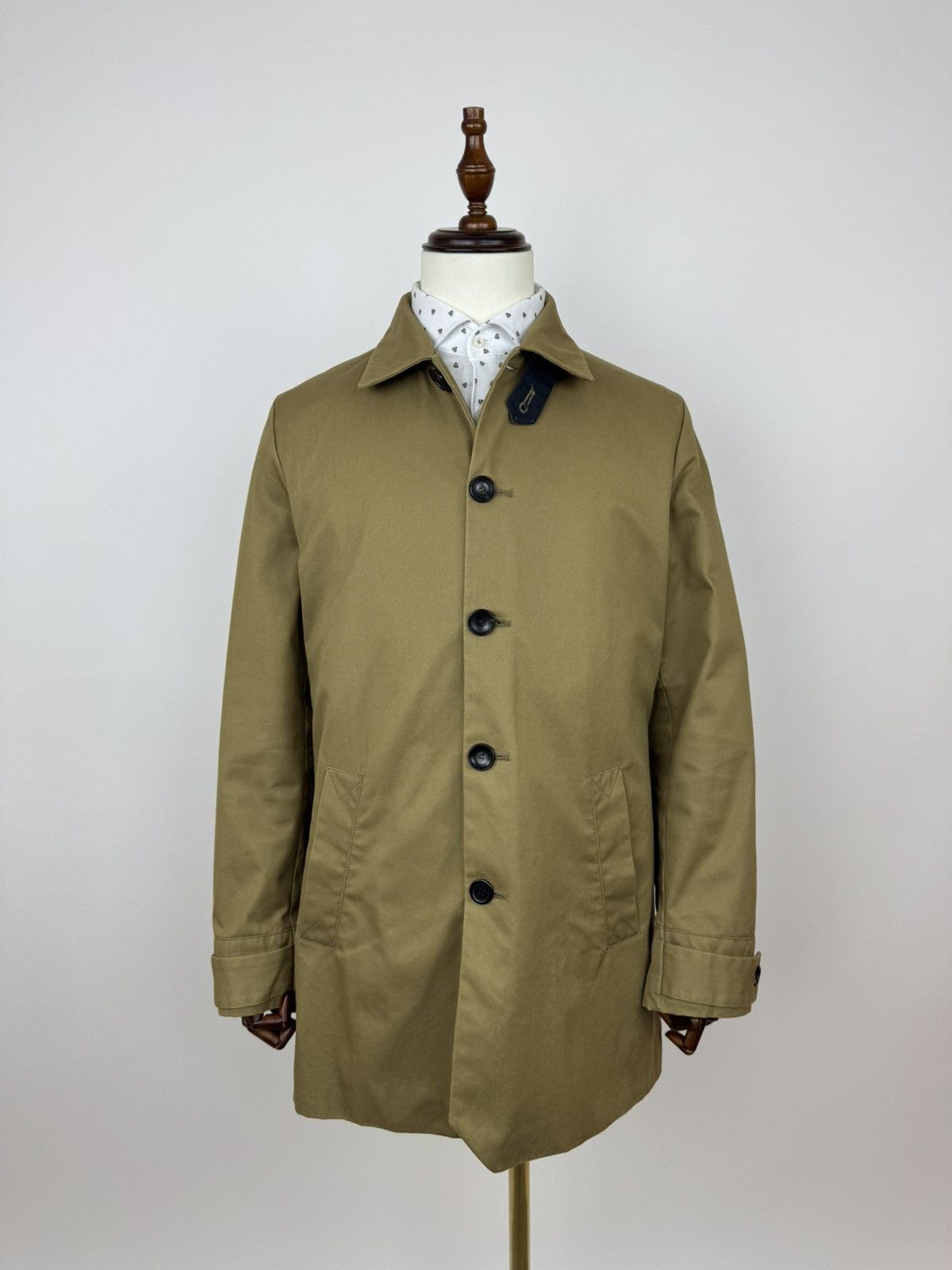 Oliver Sweeney Oliver Sweeney Trench Coat Mens Size S Size US S / EU 44-46 / 1 - 1 Thumbnail