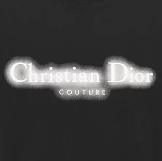 Dior o1w1db10725 Couture T-Shirt, Relaxed Fit in Black Size US L / EU 52-54 / 3 - 3 Thumbnail
