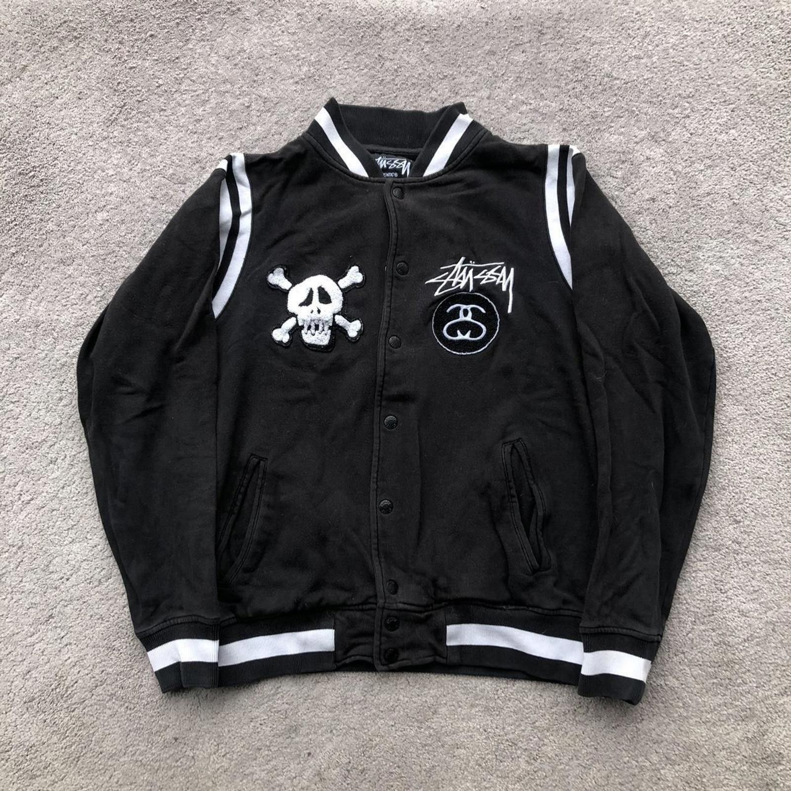 Stussy Vintage Stussy Varsity Bomber Jacket Size US S / EU 44-46 / 1 - 1 Thumbnail