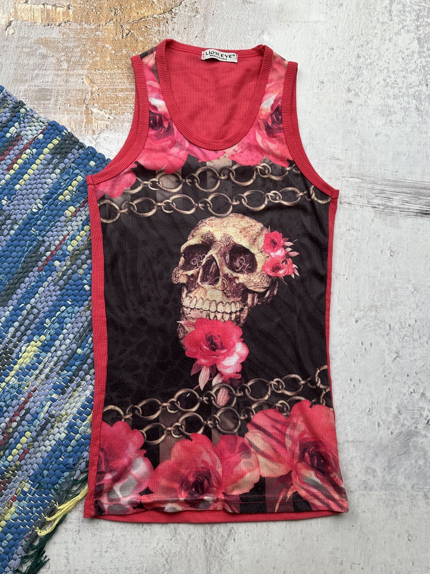 Vintage Vintage Tank Top A366(125) Size S / US 4 / IT 40 - 1 Thumbnail