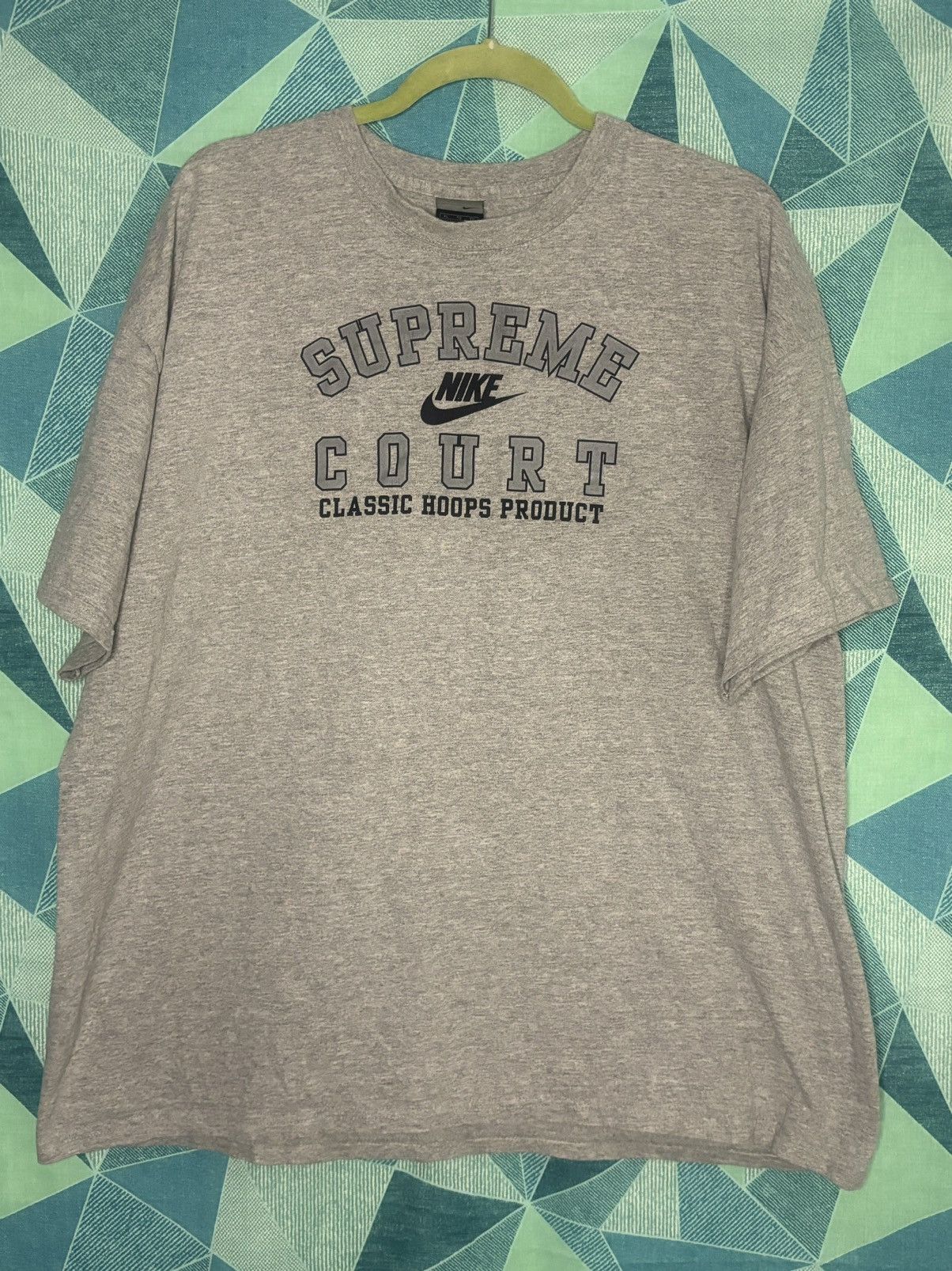 Nike × Vintage Vintage Nike Supreme Court T-Shirt Size US XL / EU 56 / 4 - 1 Thumbnail