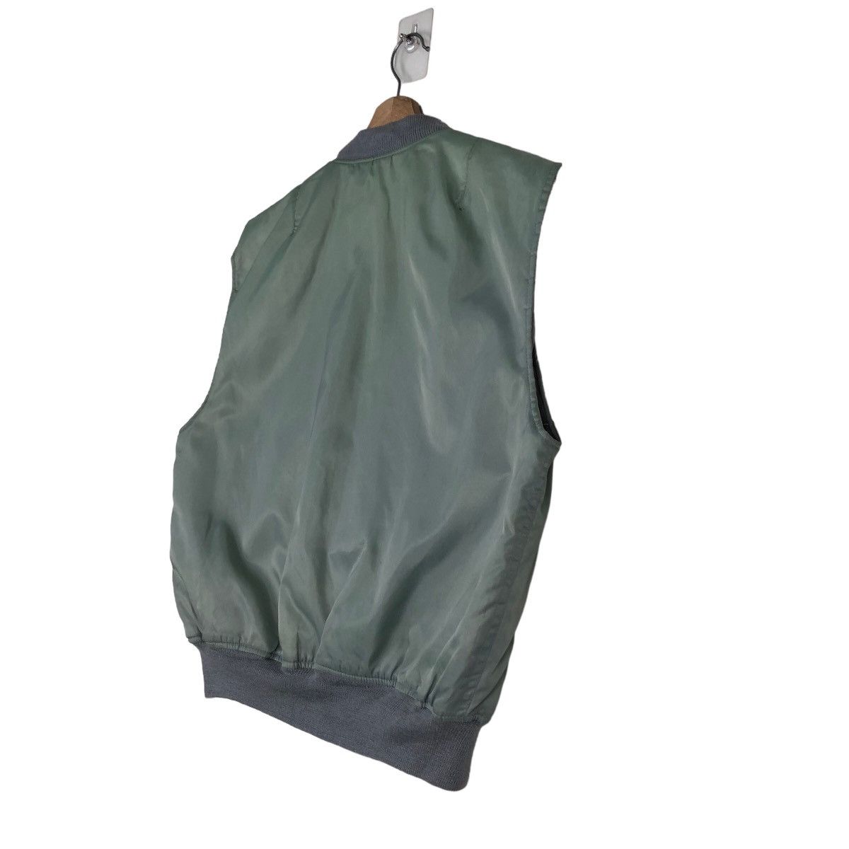 Other 🔥Vintage Fly Bomber Vest Jacket USN Military Biker Size US M / EU 48-50 / 2 - 10 Thumbnail