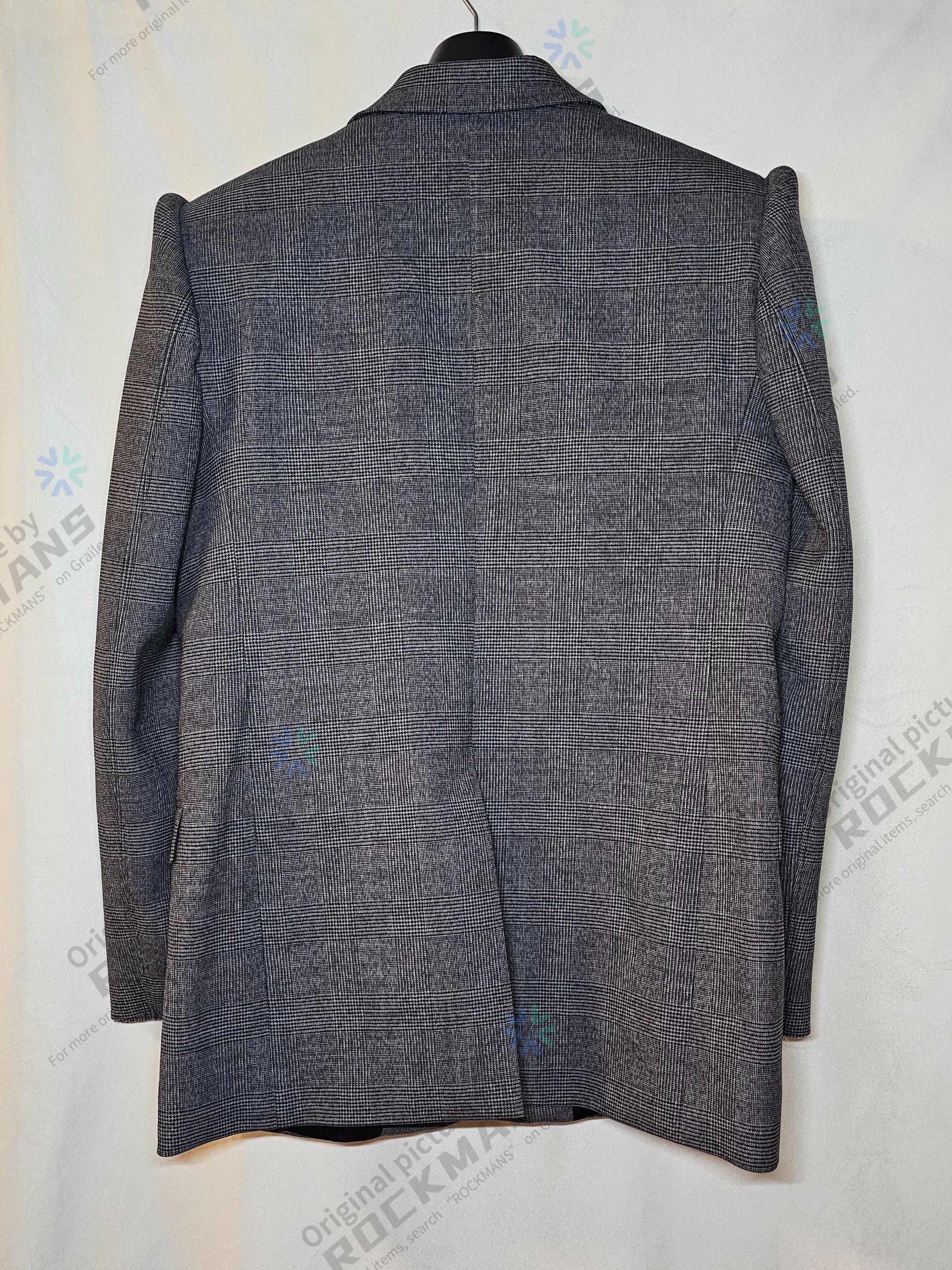 Balenciaga Balenciaga Runway OS Suspended Shoulder Blazer Jacket Size48 Size 48L - 5 Thumbnail