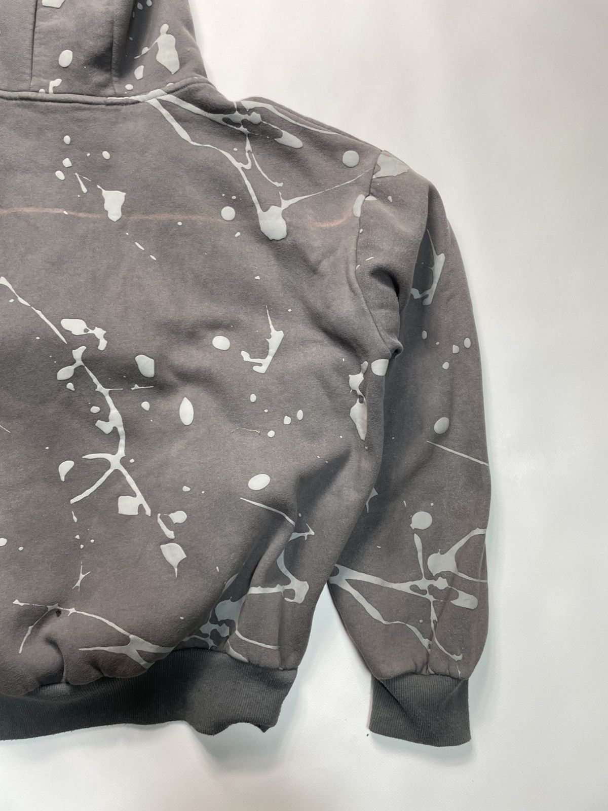 Japanese Brand Named Collective Wkshp Y2K Oversized Charcoal Zip Hoodie S/M Size US M / EU 48-50 / 2 - 8 Thumbnail