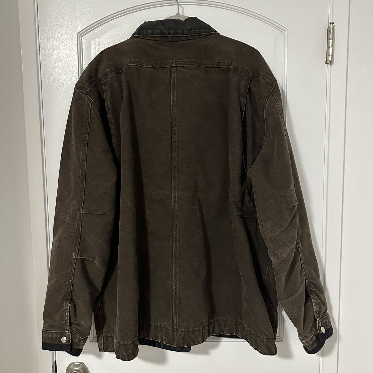 Carhartt Carhartt J285 WAL Multi-Pocket Quilt-Lined Jacket, Walnut Size US XXL / EU 58 / 5 - 5 Thumbnail