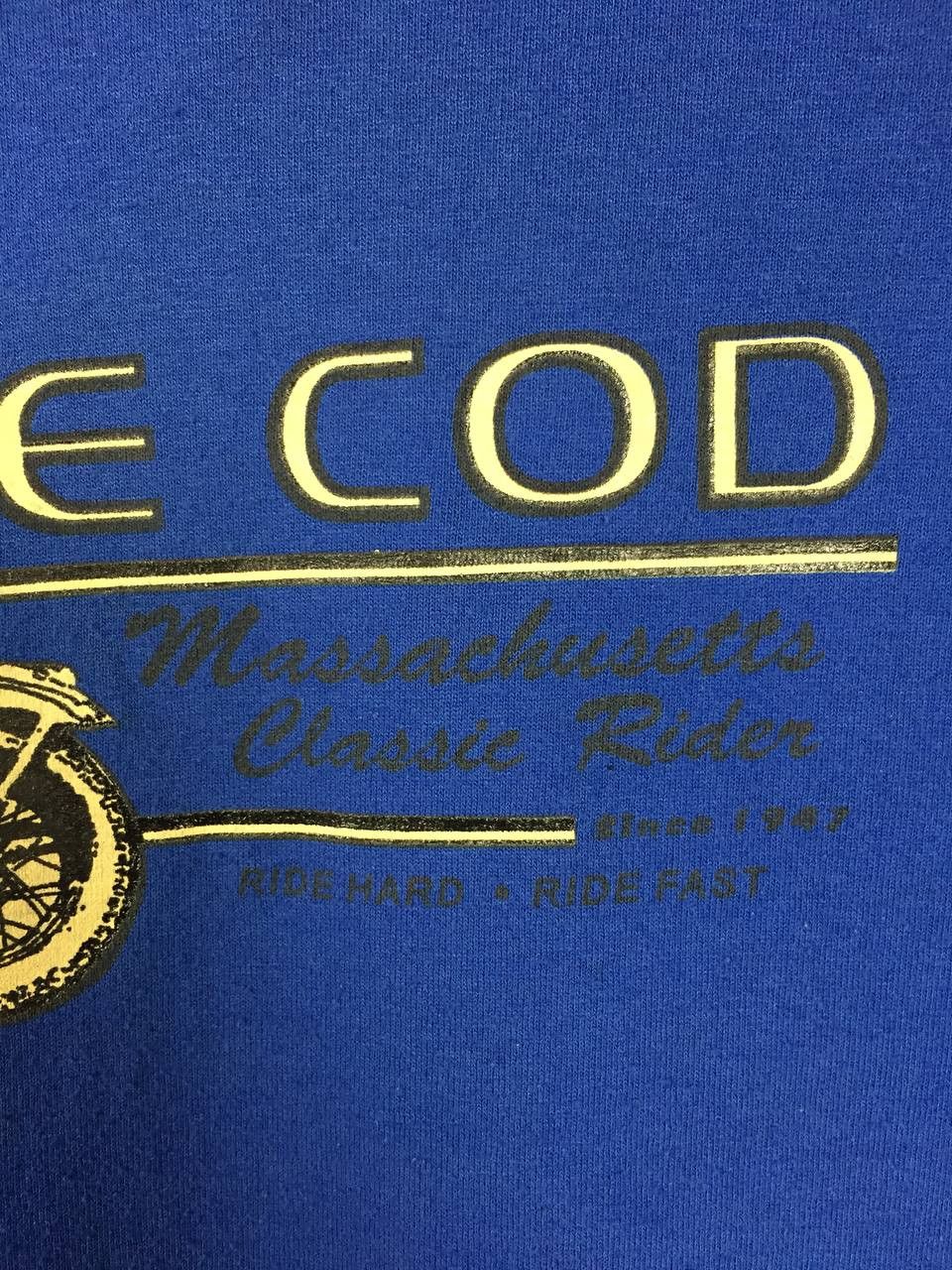 Jerzees × Vintage Vtg Y2K Cape Cod Massachusetts Classic Rider Tee Size US M / EU 48-50 / 2 - 4 Thumbnail