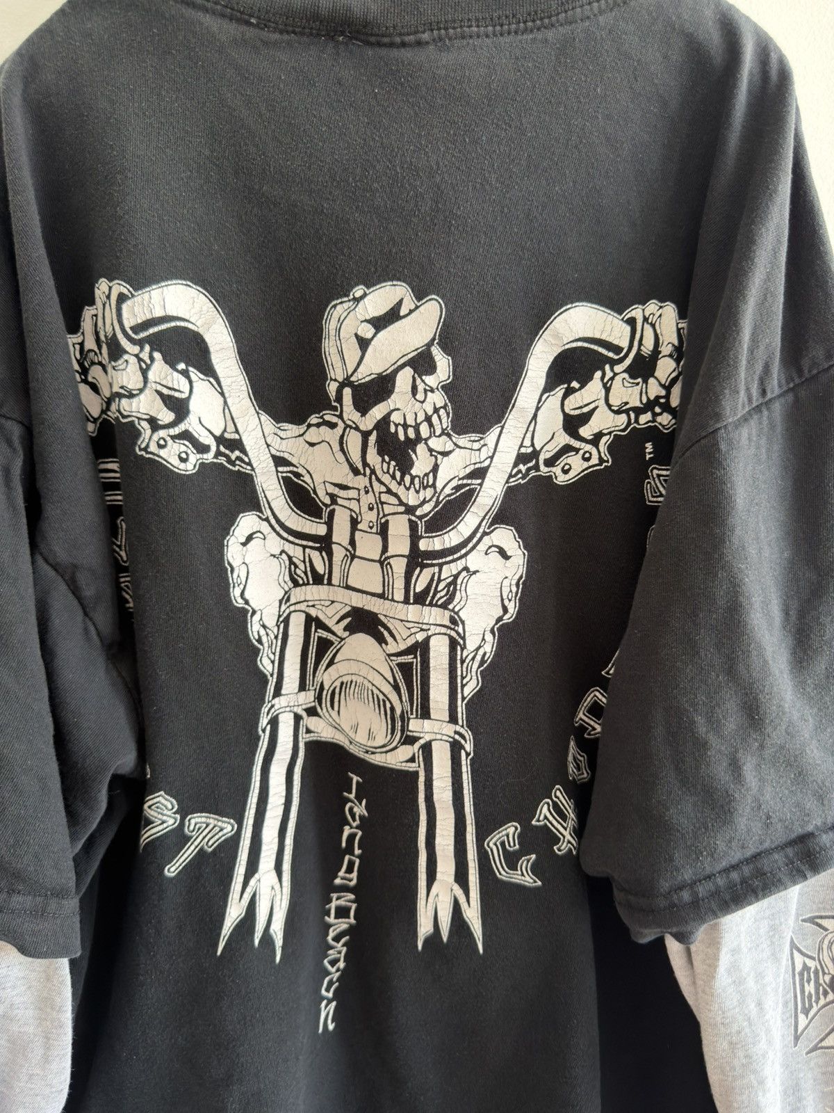 West Coast Choppers *RARE* VINTAGE 00s Y2K WEST COAST CHOPPERS LAYERED GRUNGE Size US L / EU 52-54 / 3 - 8 Thumbnail