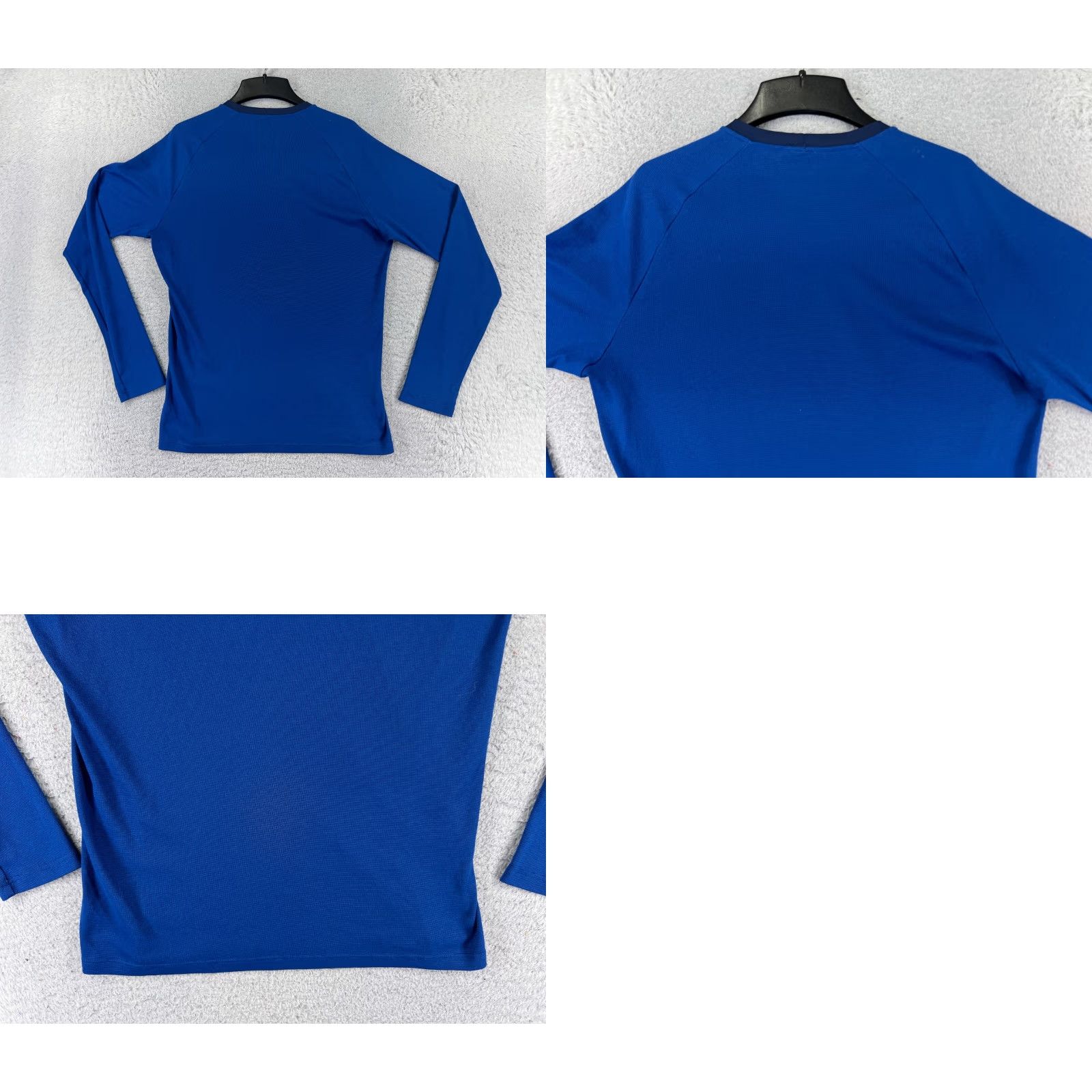 Patagonia Patagonia Shirt Men Medium Blue Long Sleeve Crew Neck Polyester Waffle Knit Logo All Seasons USA Men’s M Size US M / EU 48-50 / 2 - 9 Thumbnail