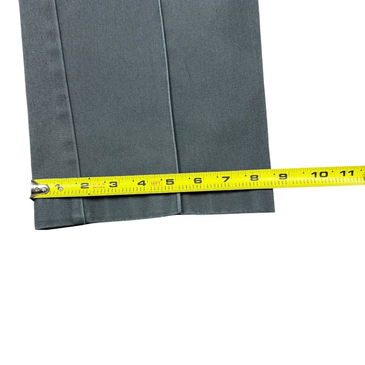 Dickies 2000s Dickies Faded Blue/Gray Pleated Straight Pants 31x26 Size US 31 - 9 Thumbnail
