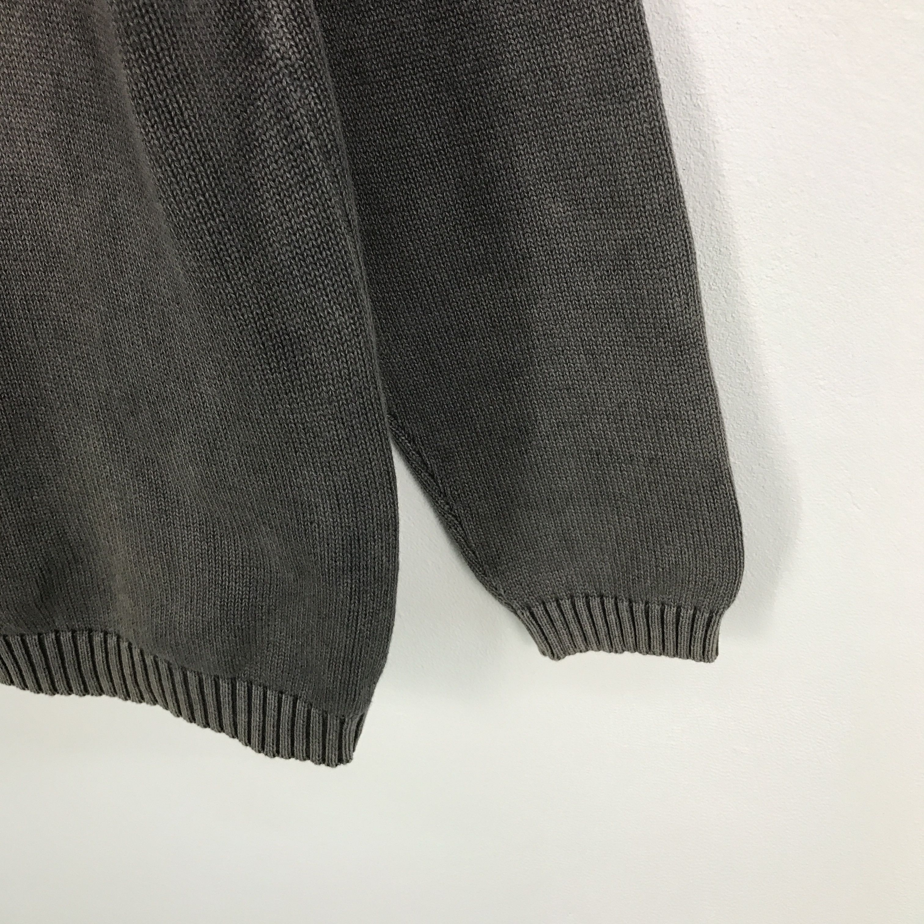 Beams Plus × Japanese Brand ifsixwasnine style beams black faded zipper knitwear jacket Size US L / EU 52-54 / 3 - 6 Thumbnail