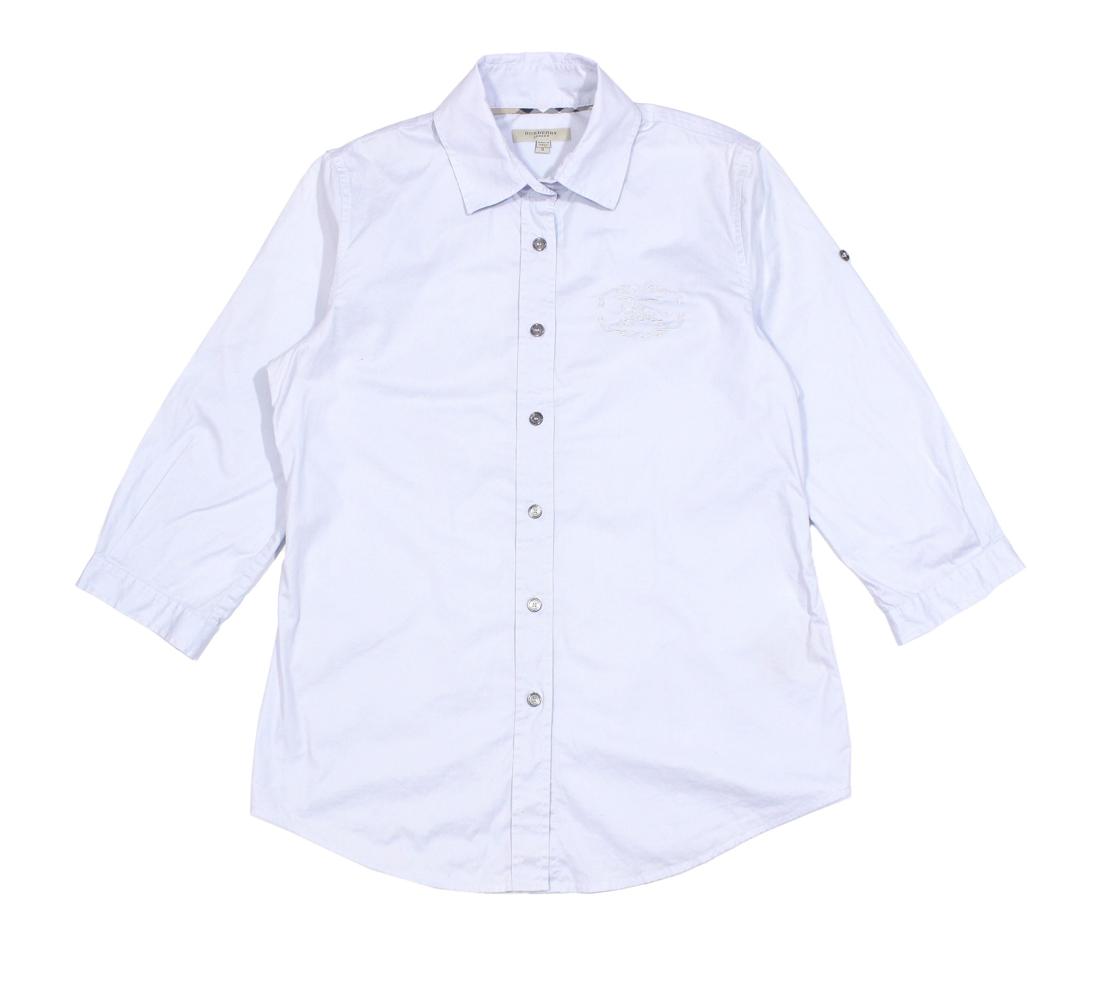 Burberry Logo Shirt Size S / US 4 / IT 40 - 1 Thumbnail