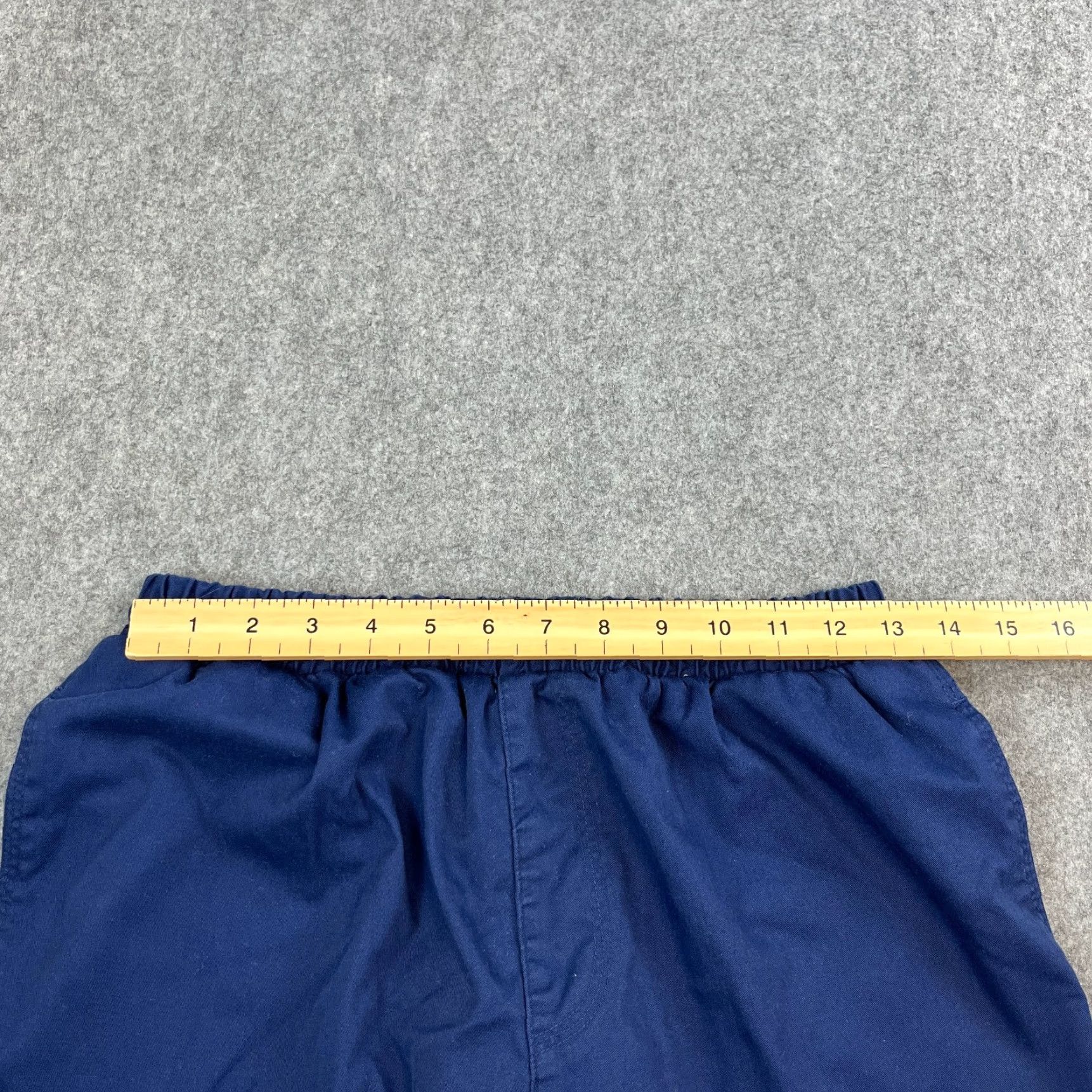 Adidas Adidas Mens Shorts S Navy Blue Vintage 00s Sweat Gym Casual Regular Waist 30in Pocket Logo Size US 29 - 6 Thumbnail