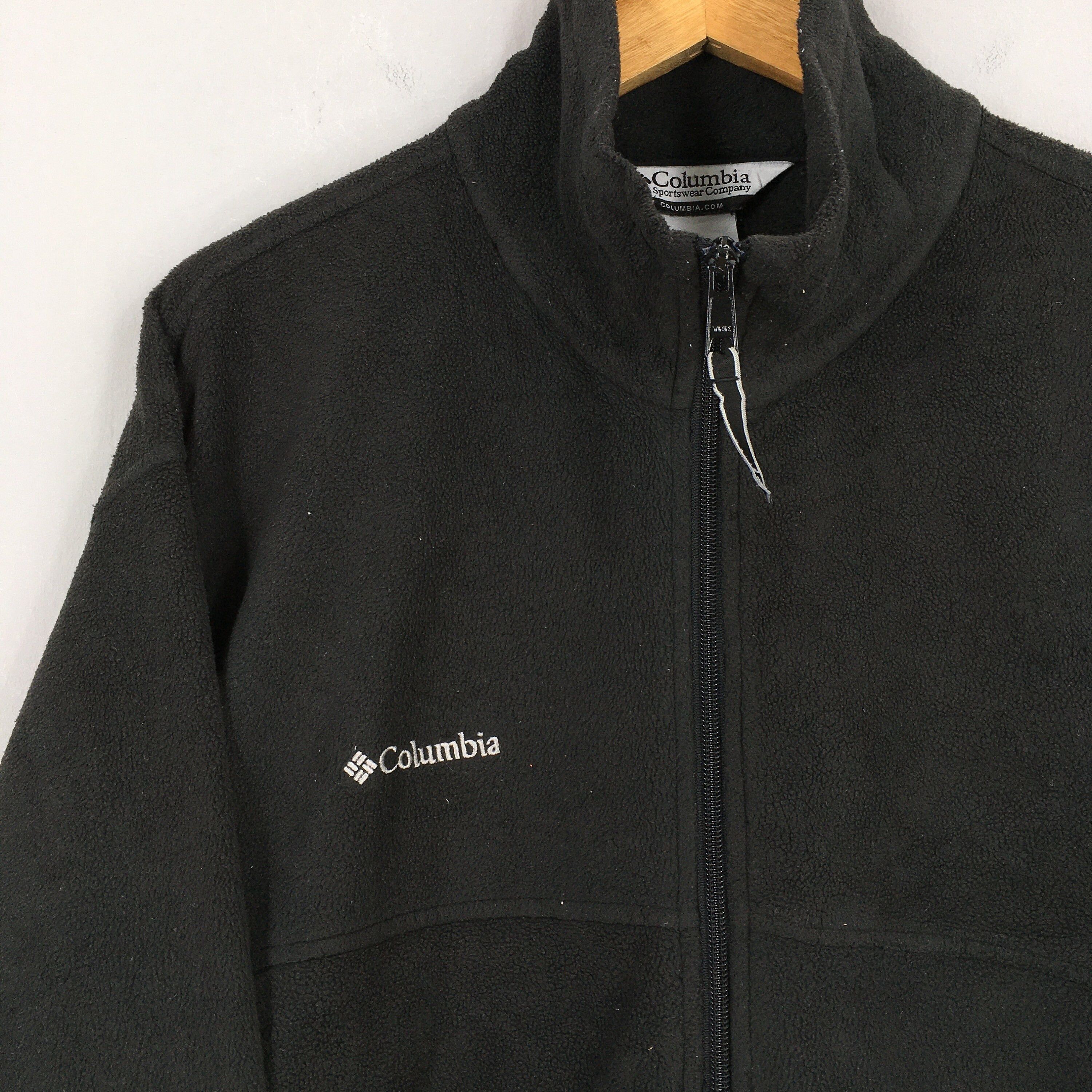 Columbia × Vintage Vintage Men’s Columbia Black Fleece Sweater Large Size US L / EU 52-54 / 3 - 2 Thumbnail