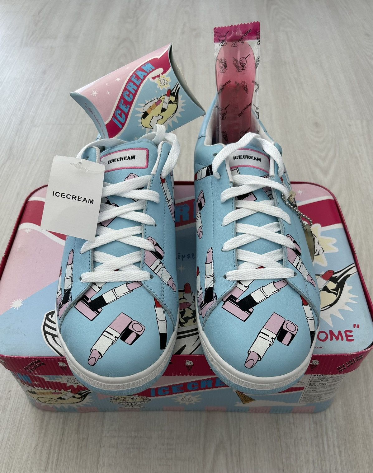 Icecream × Reebok RARE OG REEBOK X BBC/ICE CREAM BOUTIQUE SNEAKER Size US 9.5 / EU 42-43 - 1 Thumbnail