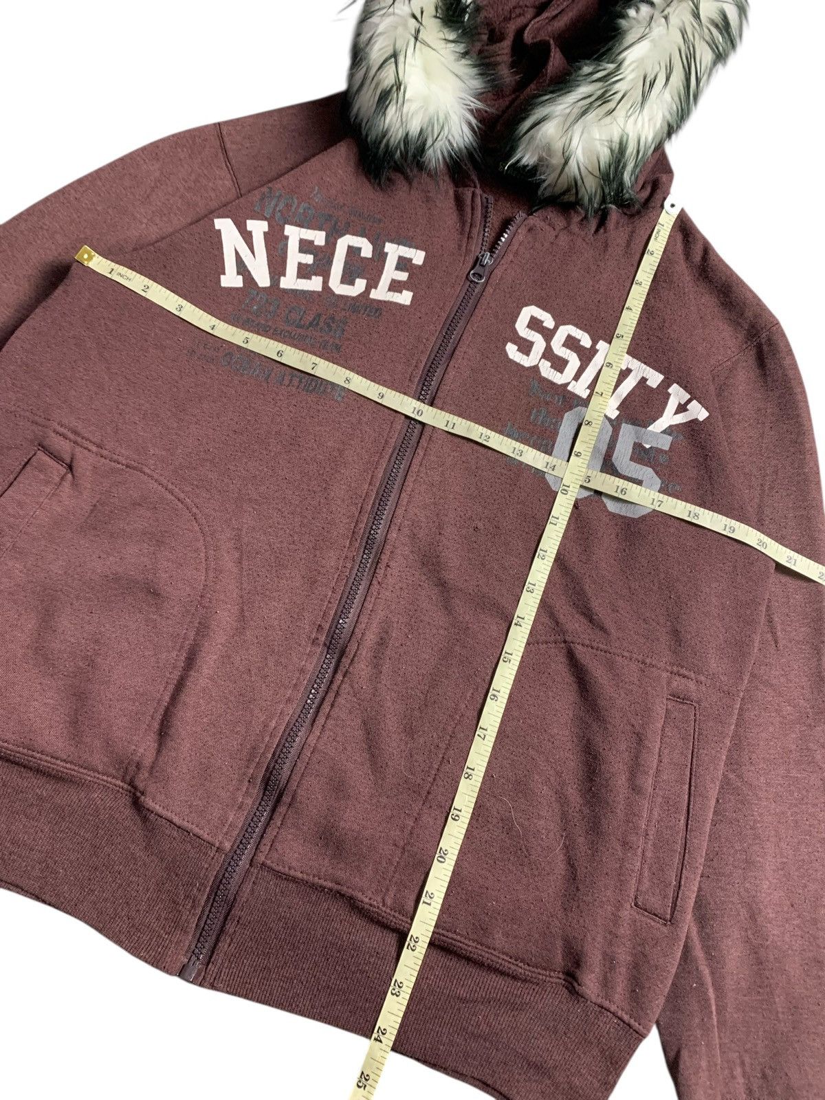 Japanese Brand STAFFA POEM 53 FUR ZIP HOODIE IFSIX LGB HYSTERIC STYLE Size US L / EU 52-54 / 3 - 5 Thumbnail
