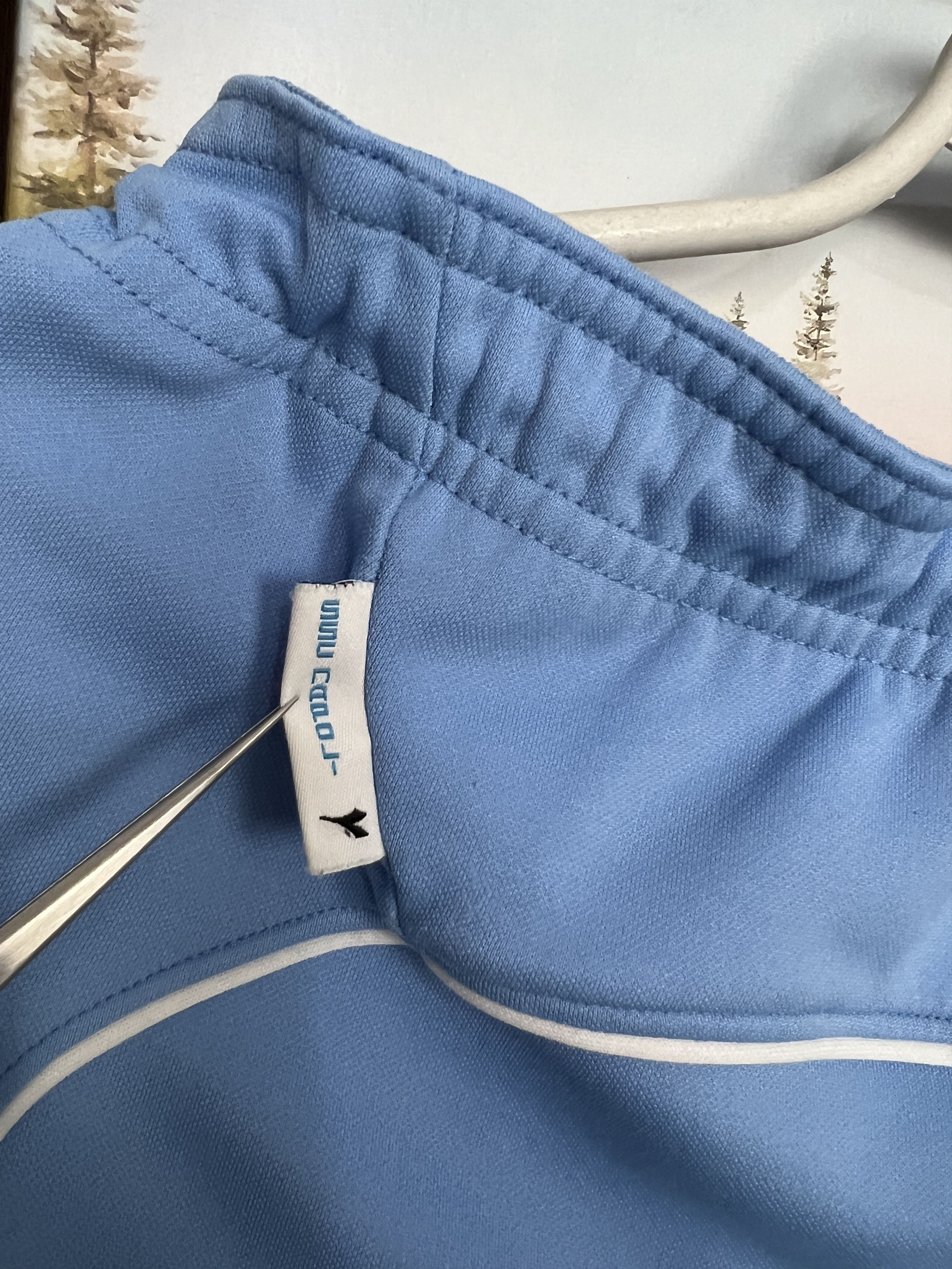 Nike Vintage Diadora Napoli Football Shorts Soccer Athletic Rare Size US 34 / EU 50 - 12 Thumbnail