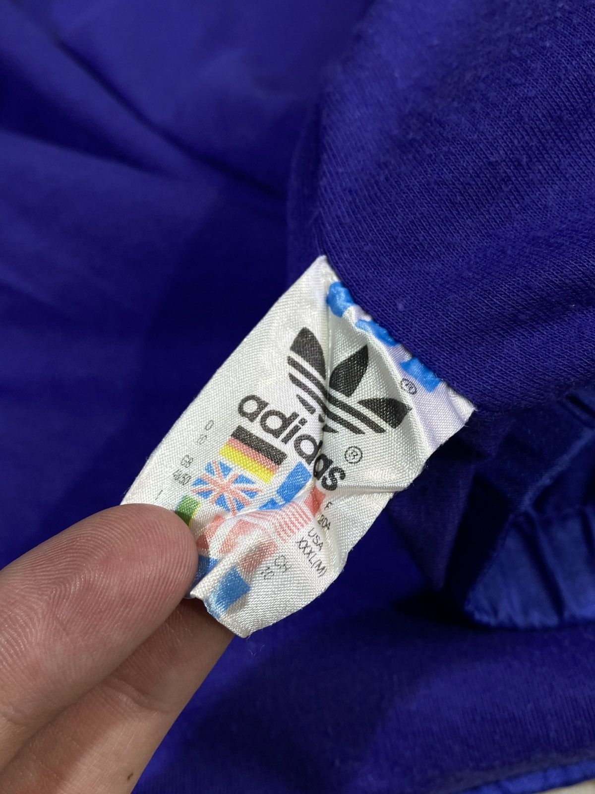 Adidas 🔥 Y2k ADIDAS COLORBLOCK TRACKSUIT RAVE TECHNO FIT PARACHUTE Size US M / EU 48-50 / 2 - 17 Thumbnail