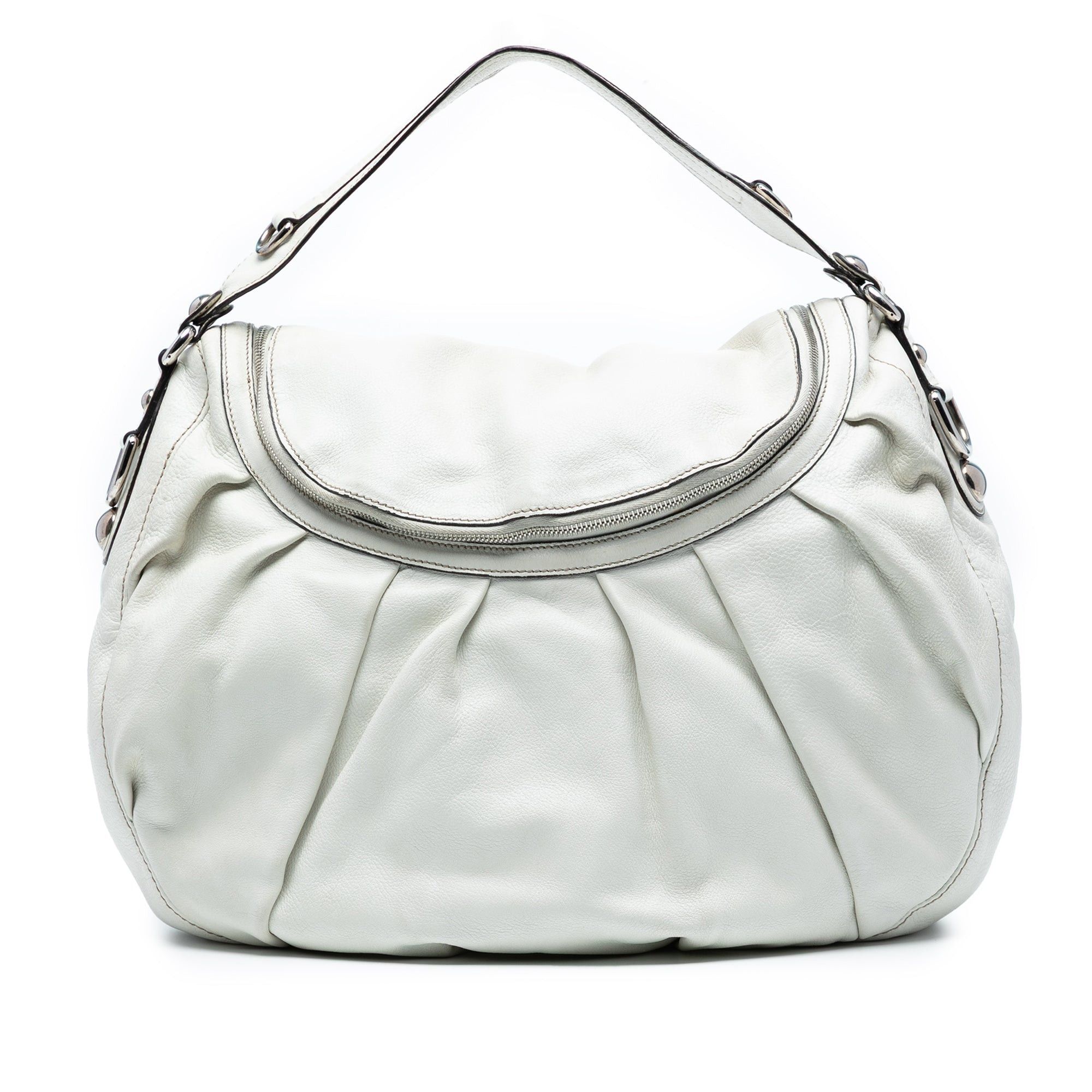 Gucci Medium Pebbled Calfskin Icon Bit Satchel Size ONE SIZE - 1 Thumbnail